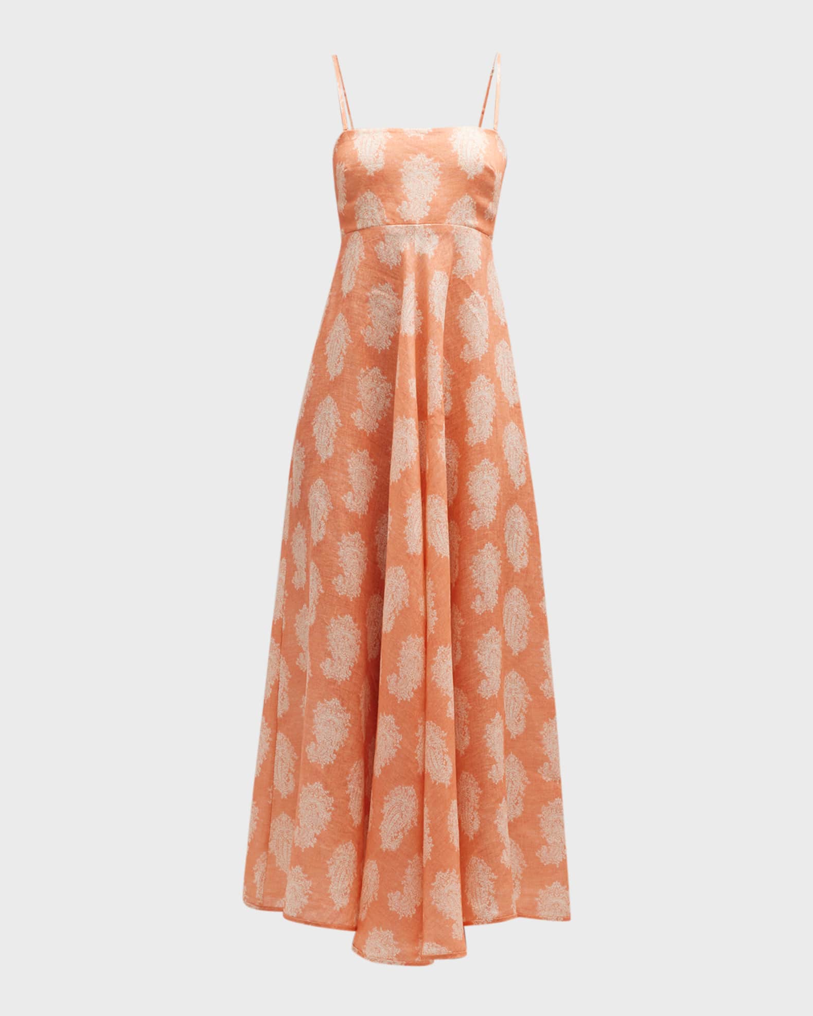 Zimmermann Devi Bandeau Midi Dress Neiman Marcus