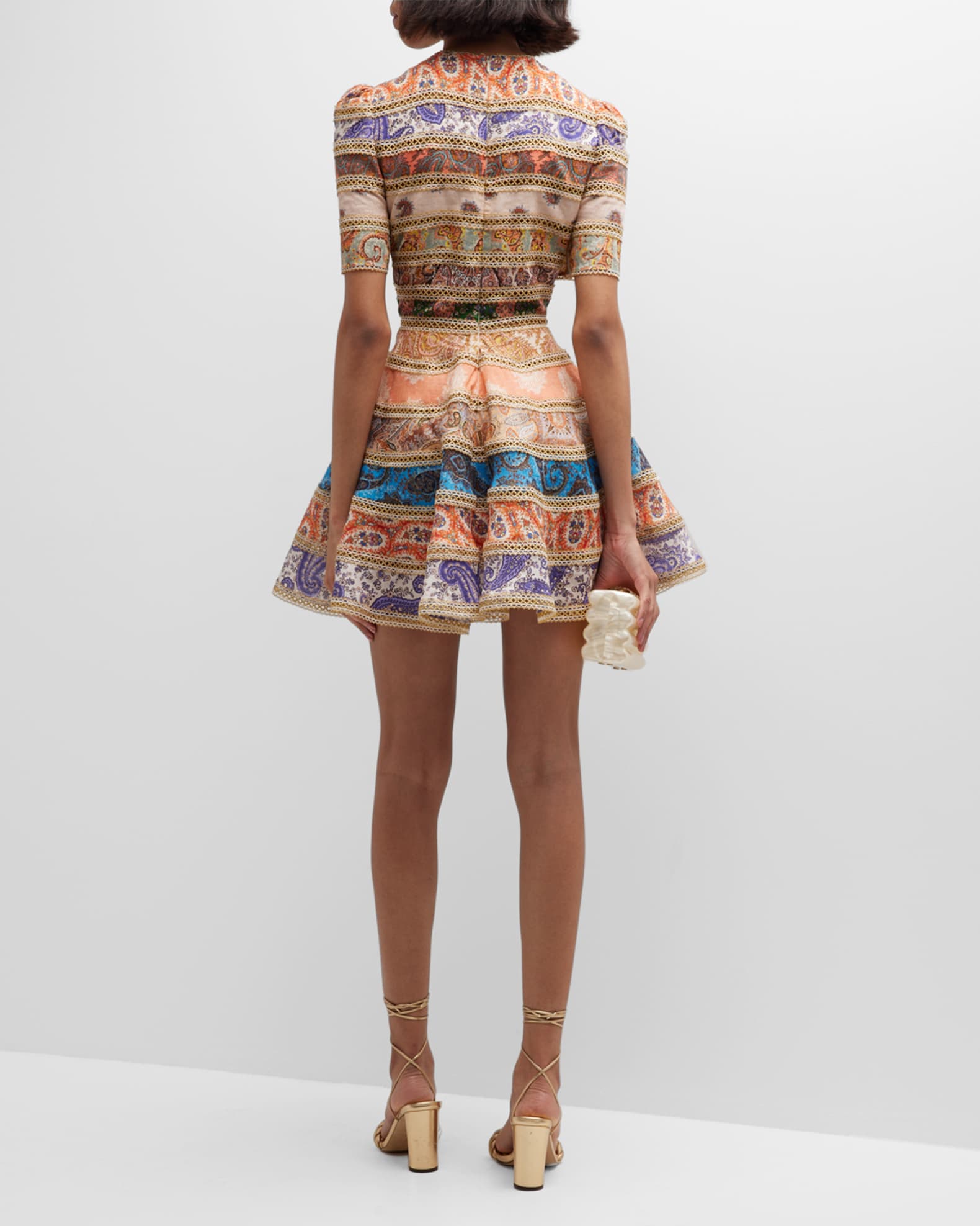 Devi Spliced Mini Dress