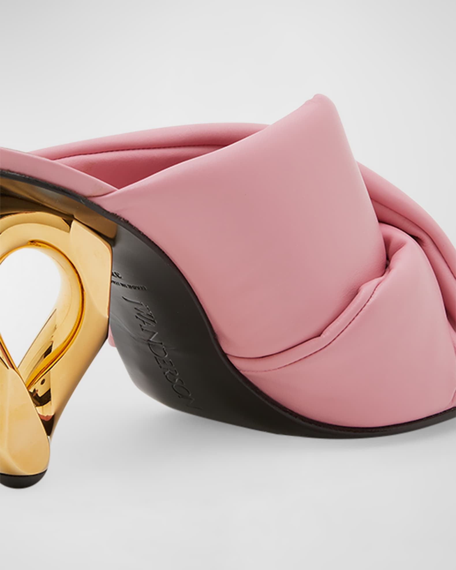 JW Anderson Twist Chain Slide Mule Sandals Neiman Marcus