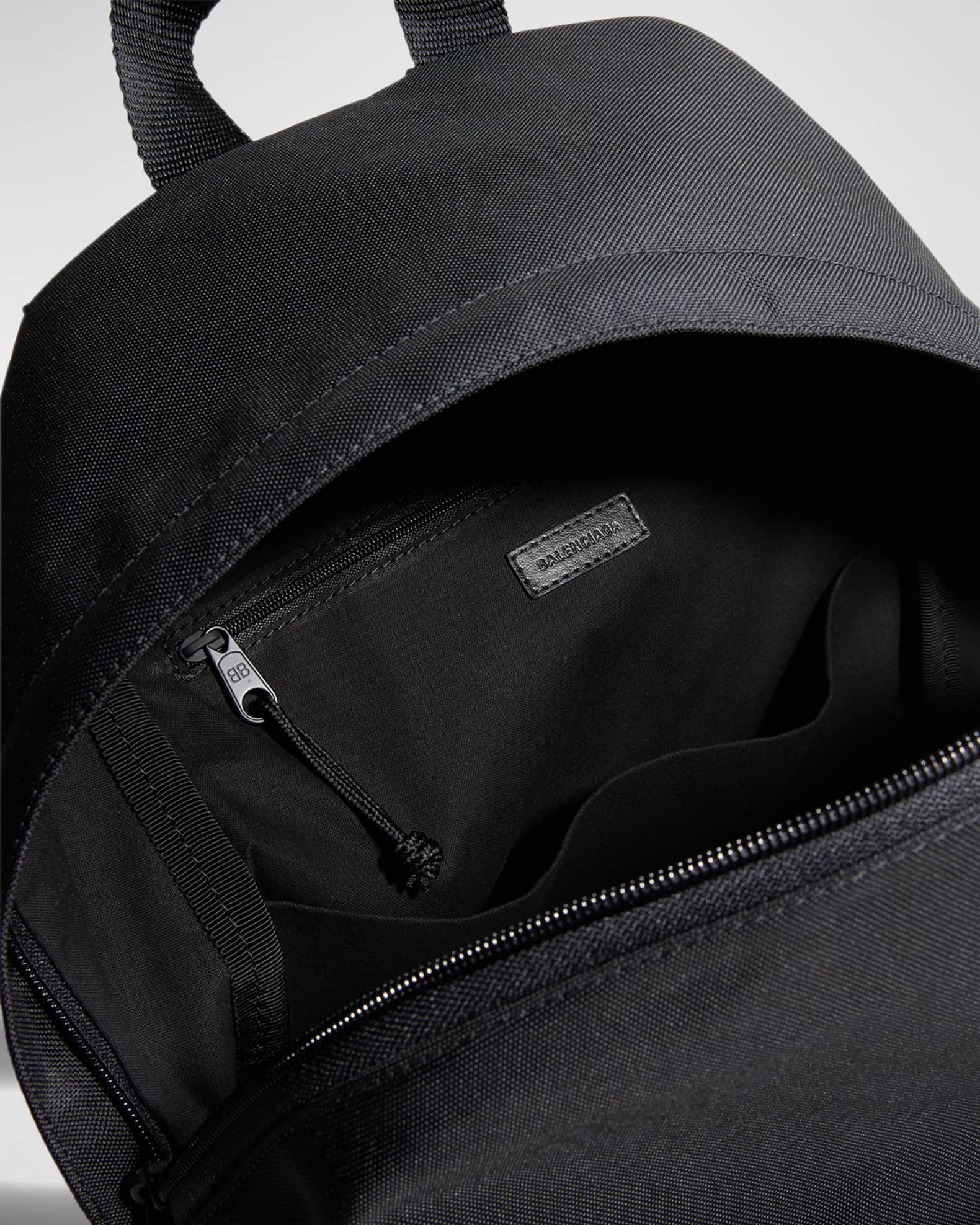 Men's Nylon-Canvas Logo Backpack 1