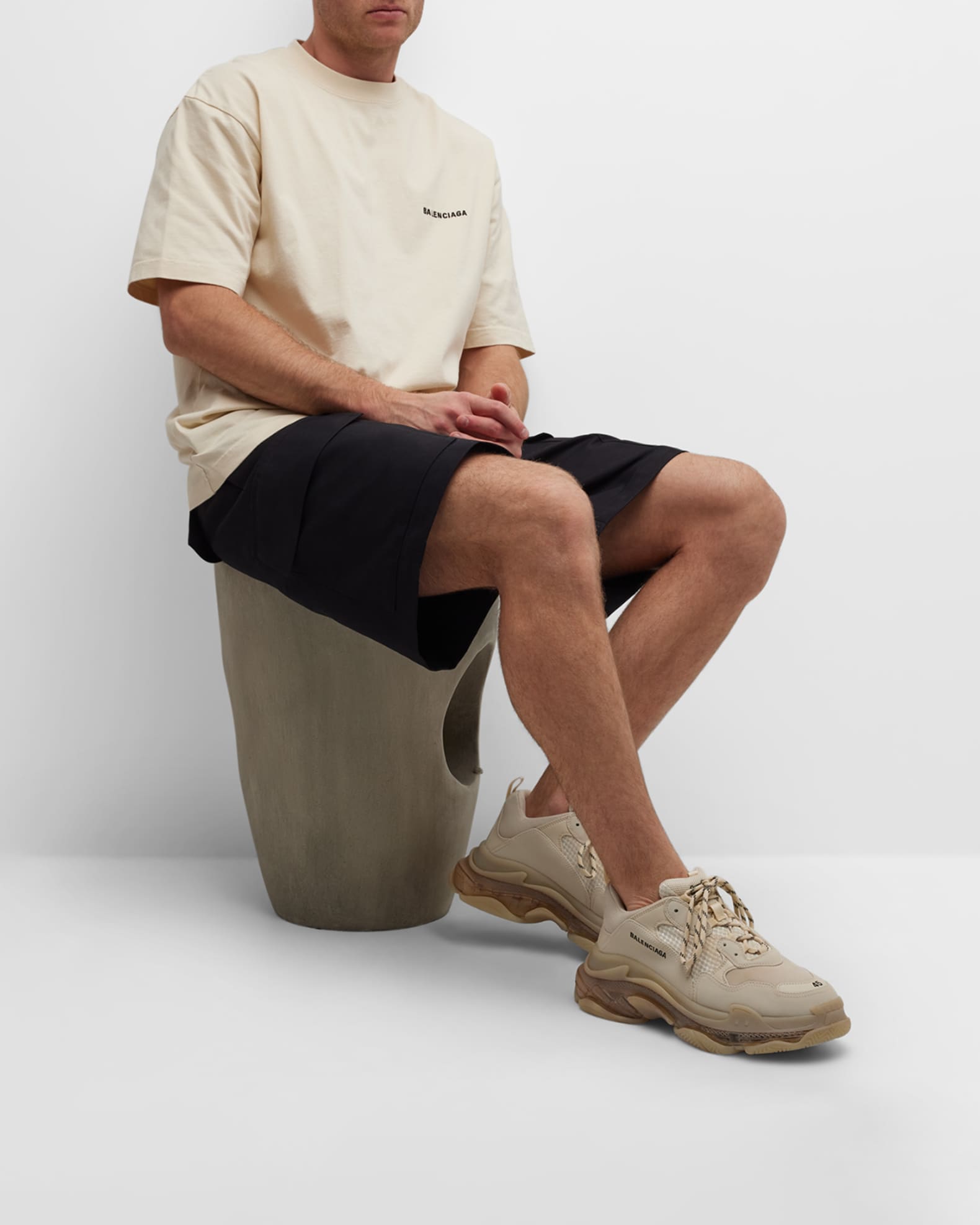 Men's Triple S Sneaker Clear Sole 1
