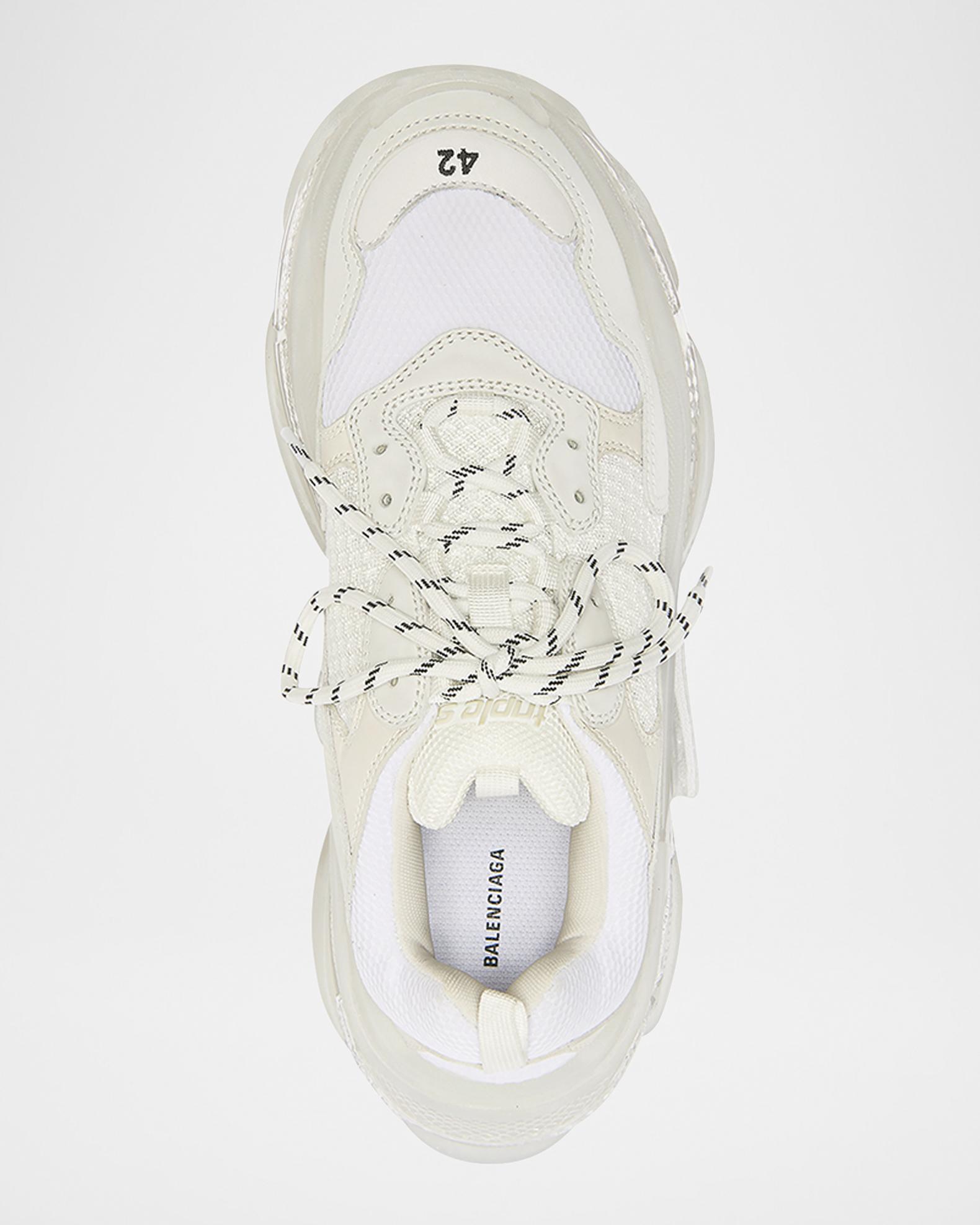 Size 42 - Balenciaga Men\'s White Lace Soccer Cleat Sneaker Men main image 2