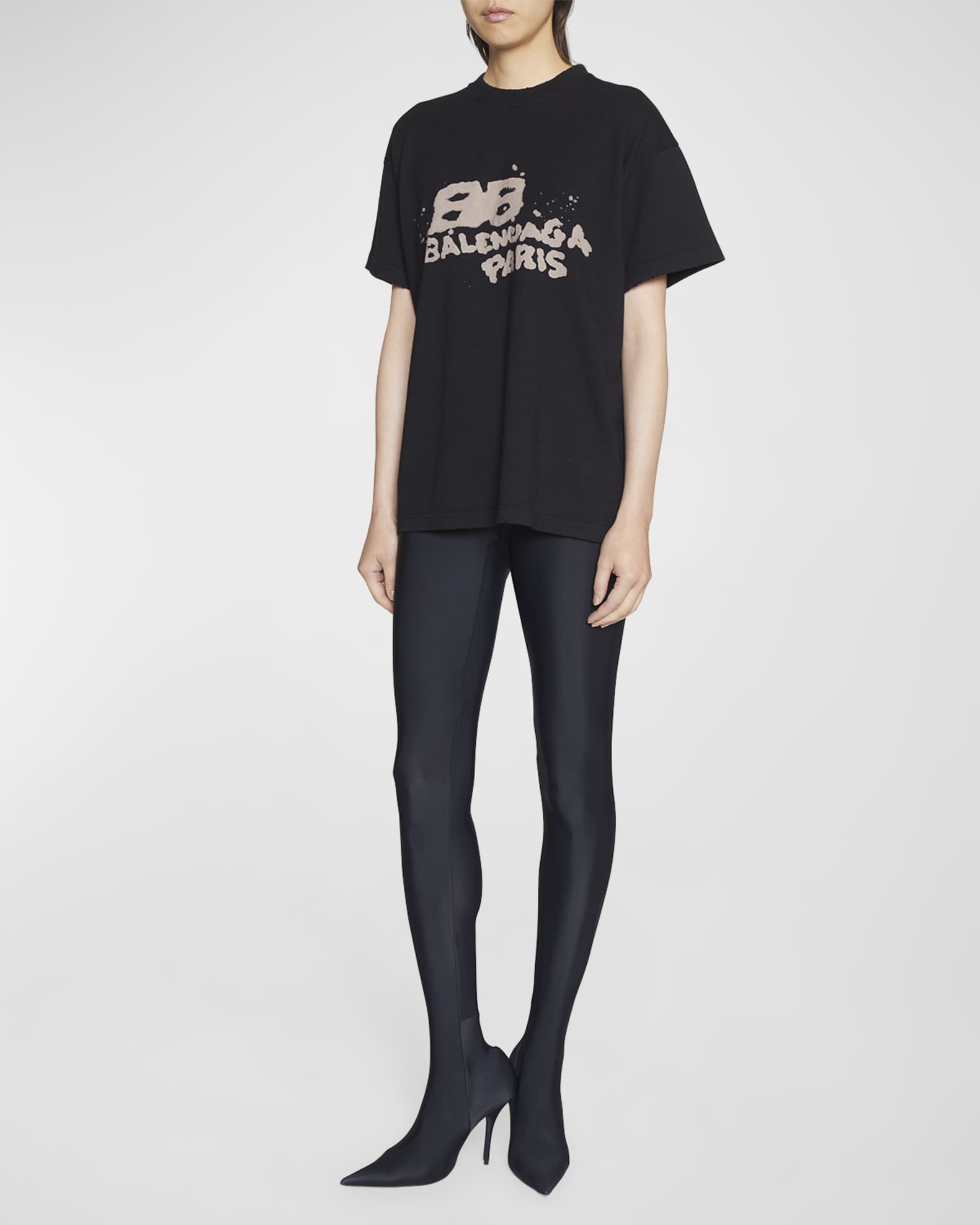 Balenciaga Balenciaga LOGO MEDIUM FIT T-shirt - Stylemyle
