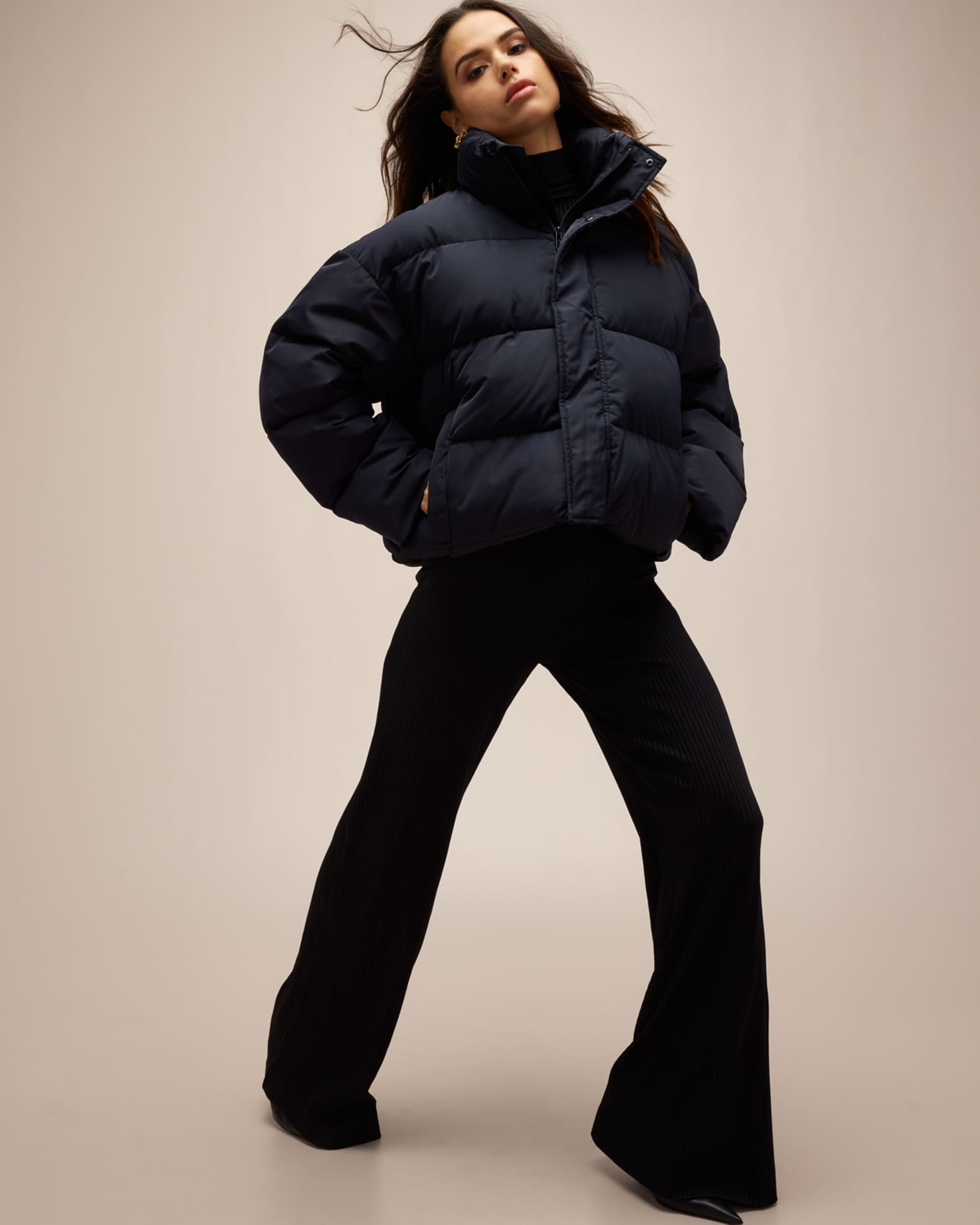 人気満点 Logo BB Balenciaga Embroidered Marcus Neiman | Jacket Puffer ジャケット・アウター