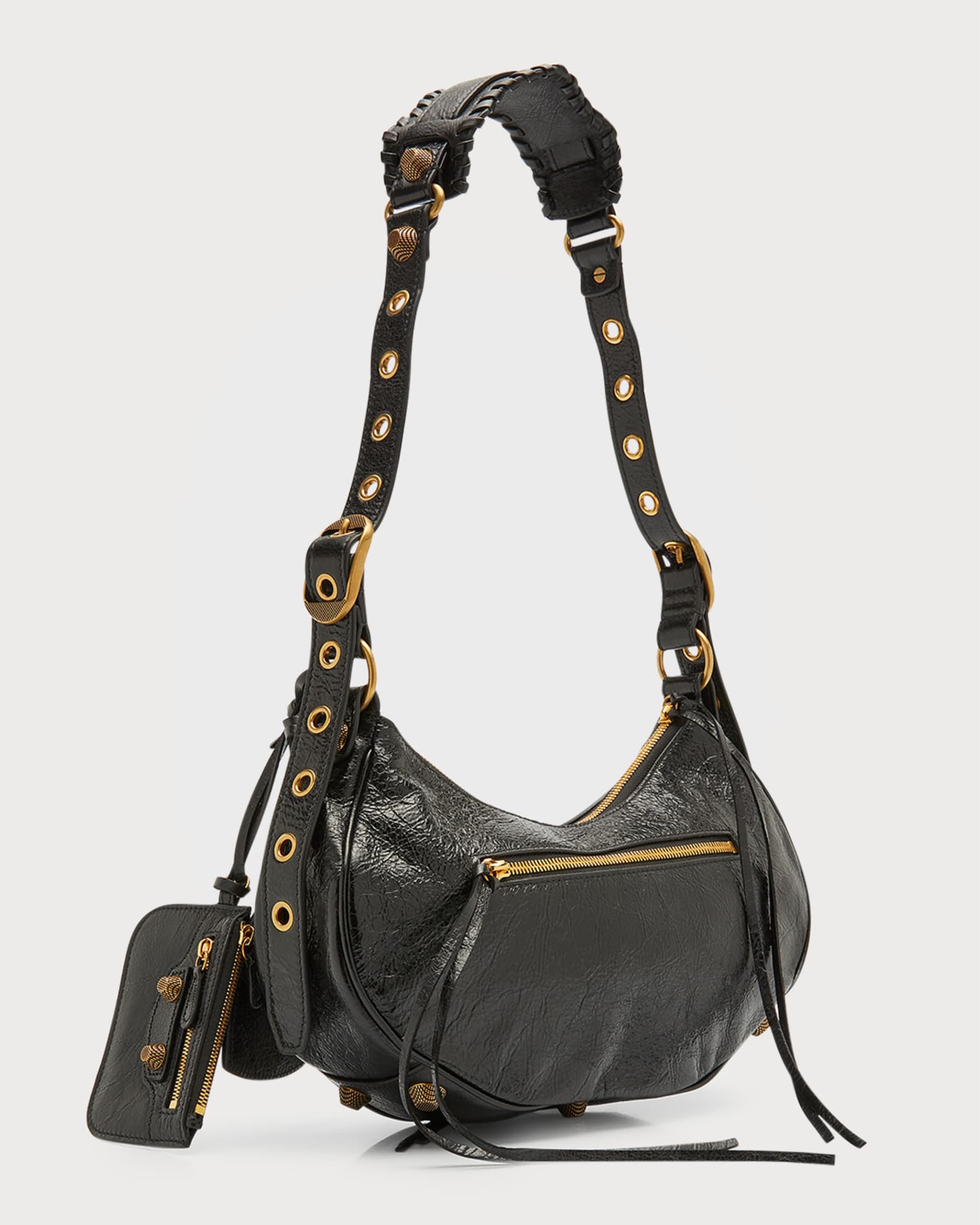【BALENCIAGA】LE CAGOLE SMALL LEATHER SHOULDER BAG Balenciaga Le Cagole Small Shoulder Bag | Neiman Marcus