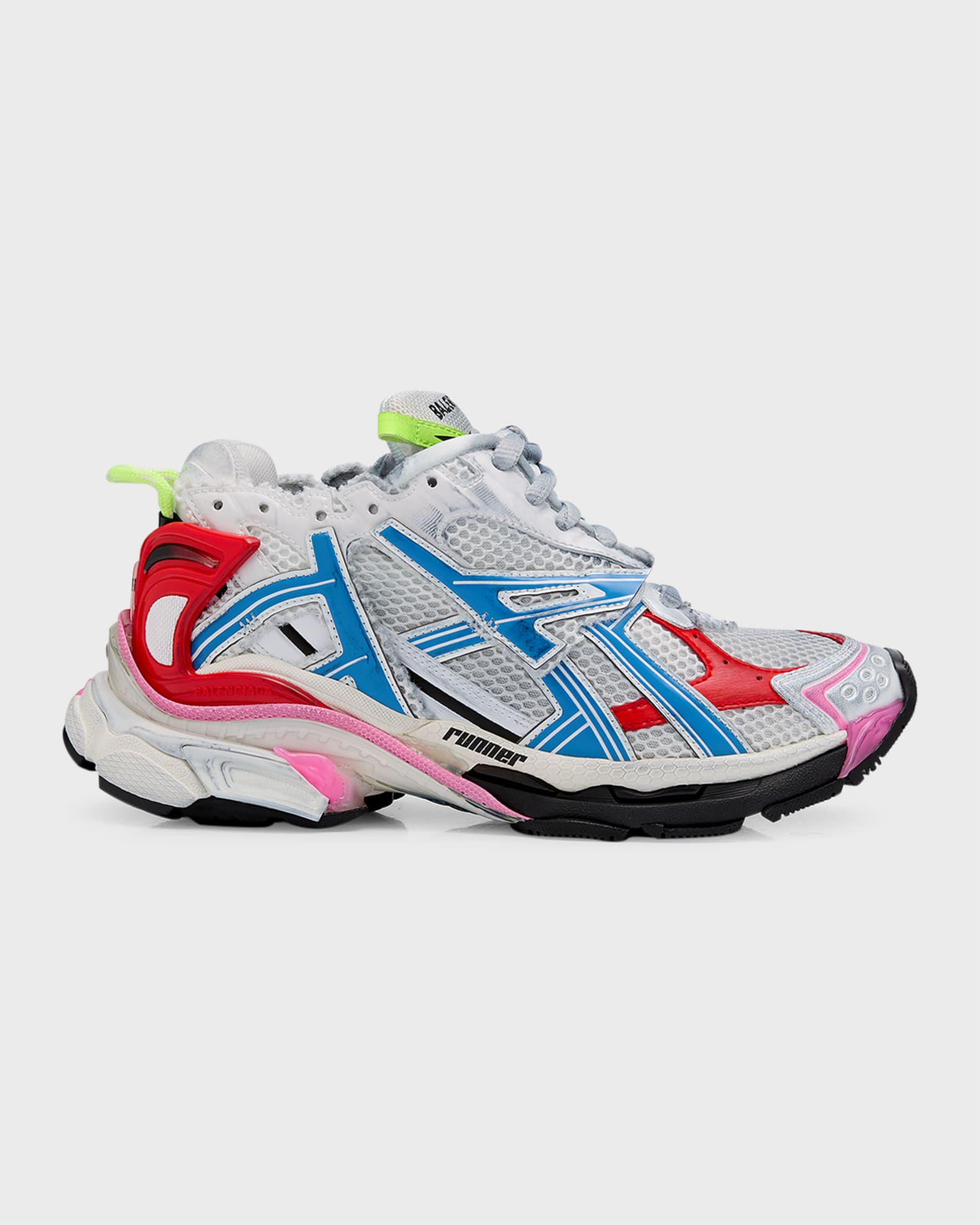 balenciaga color block sneakers