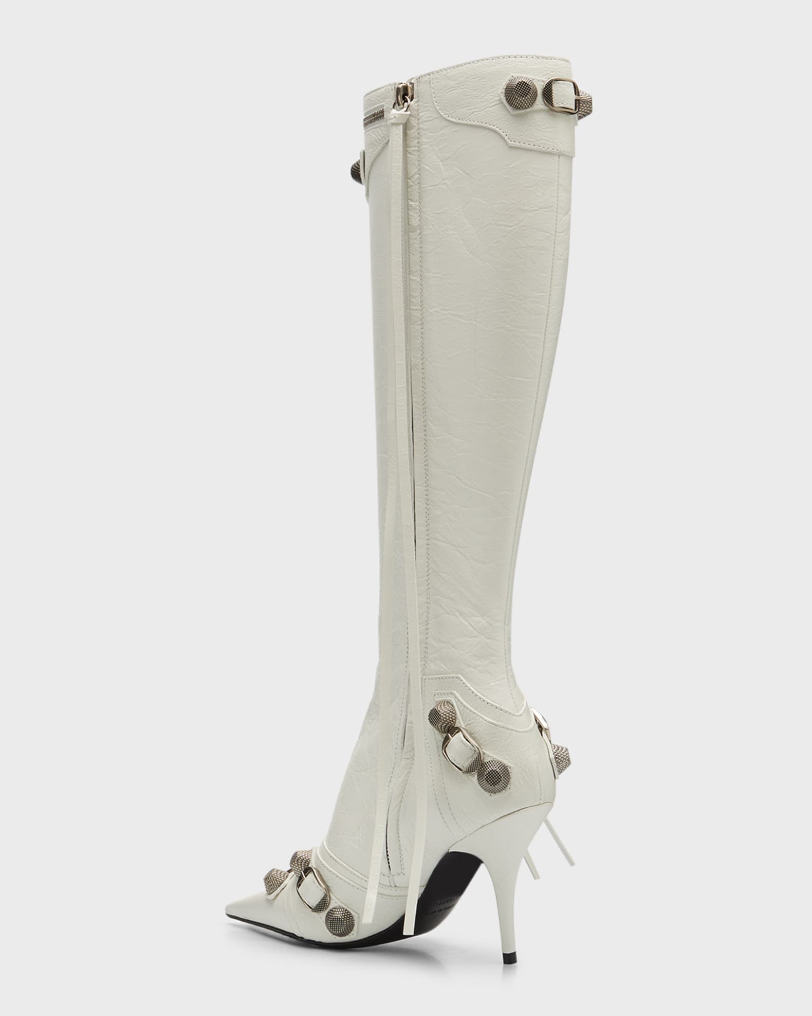 Balenciaga Cagole 90mm Boots | Neiman Marcus