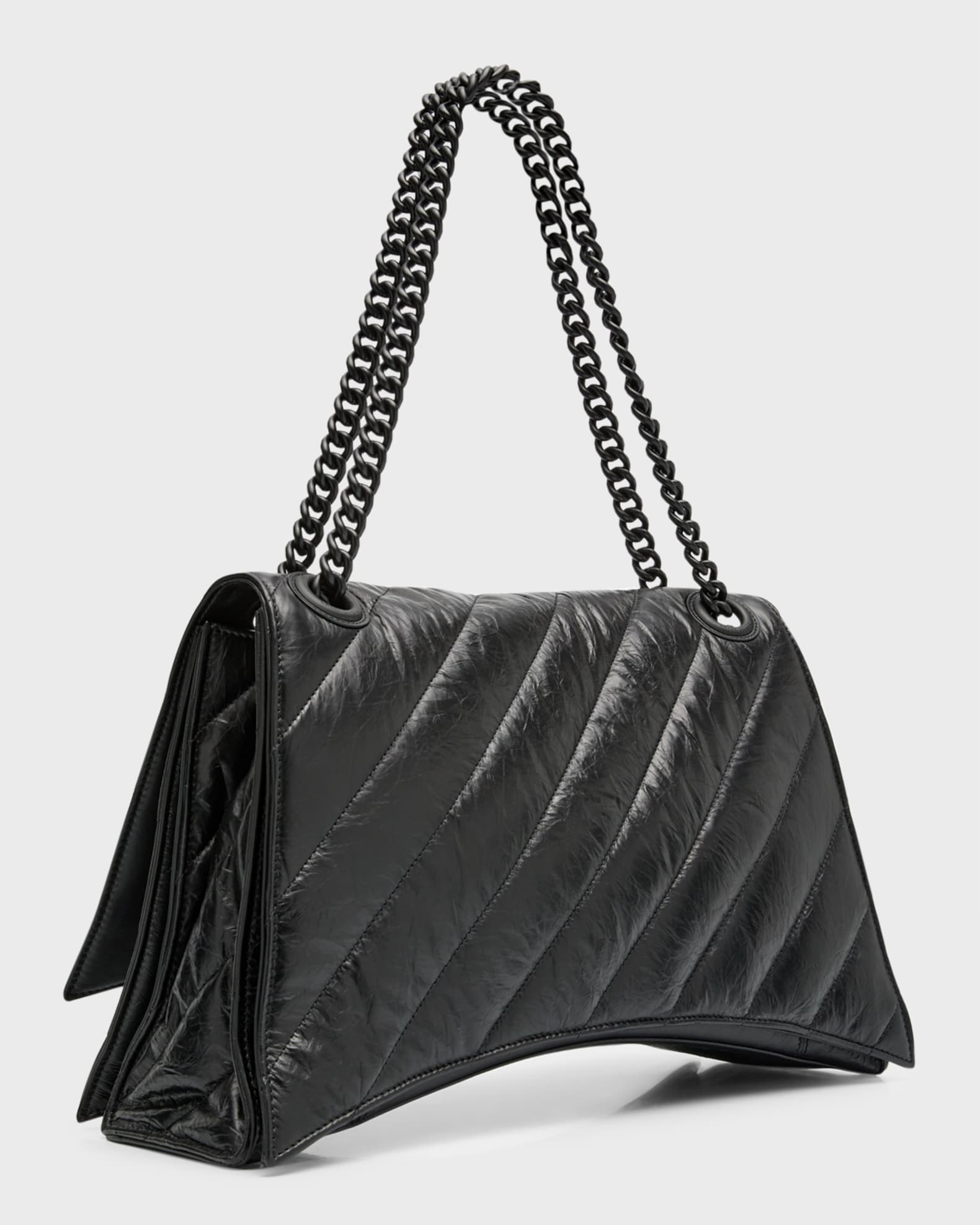 直営店☆BALENCIAGA☆ Crush Large Quilted チェーンバッグ Balenciaga Crush Large Chain Bag Quilted | Neiman Marcus