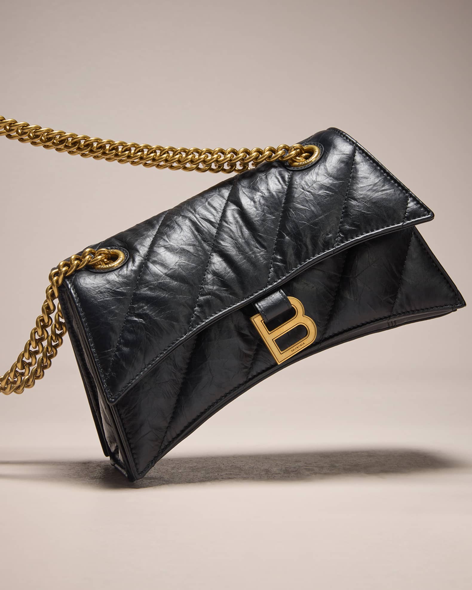 Balenciaga Crush Small Chain Bag Quilted | Neiman Marcus Balenciaga Crush Small Chain Bag Quilted | Neiman Marcus