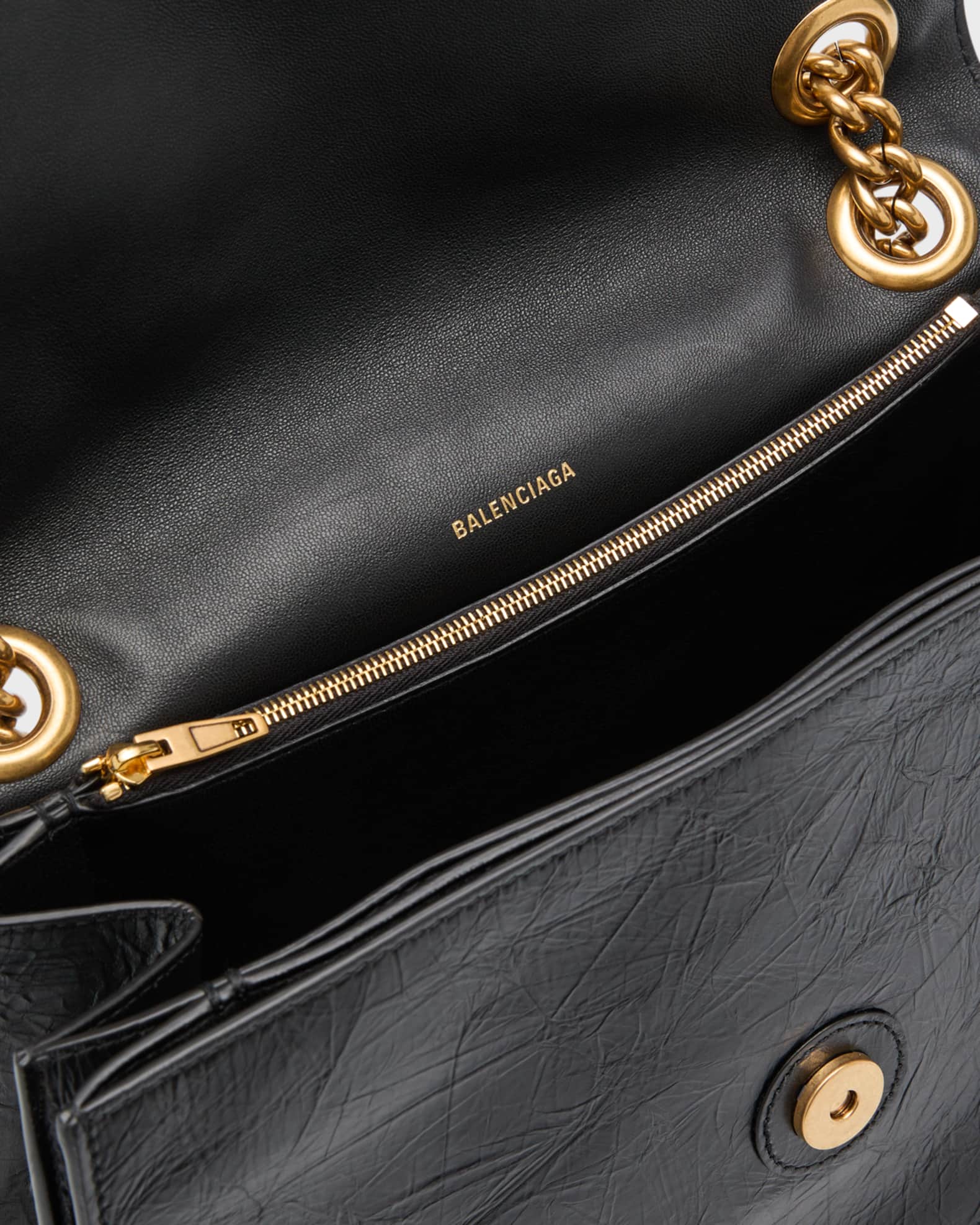 Balenciaga Crush Medium Chain Bag | Neiman Marcus