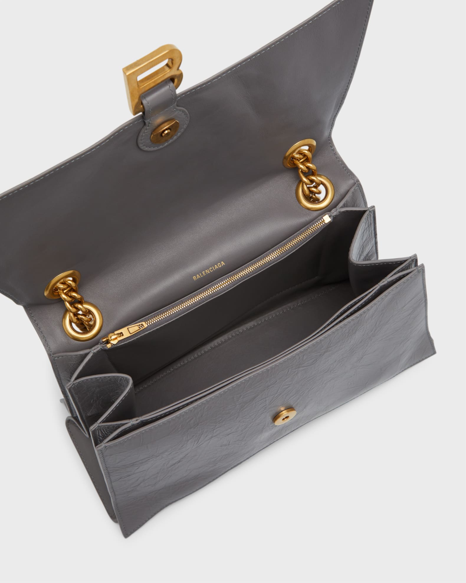 Balenciaga Crush Medium Chain Bag | Neiman Marcus Balenciaga Crush Medium Chain Bag | Neiman Marcus