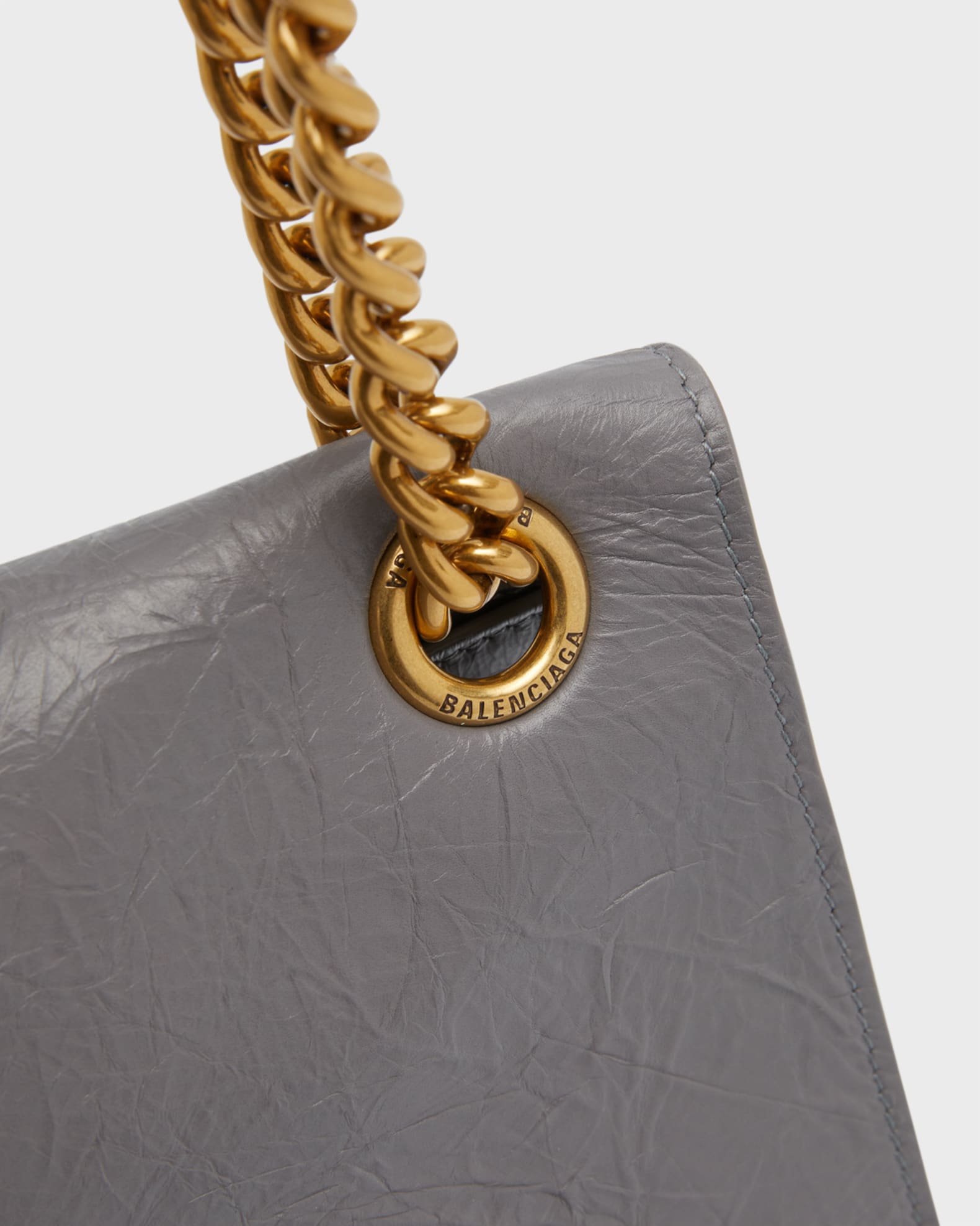 Balenciaga Crush Medium Chain Bag | Neiman Marcus Balenciaga Crush Medium Chain Bag | Neiman Marcus