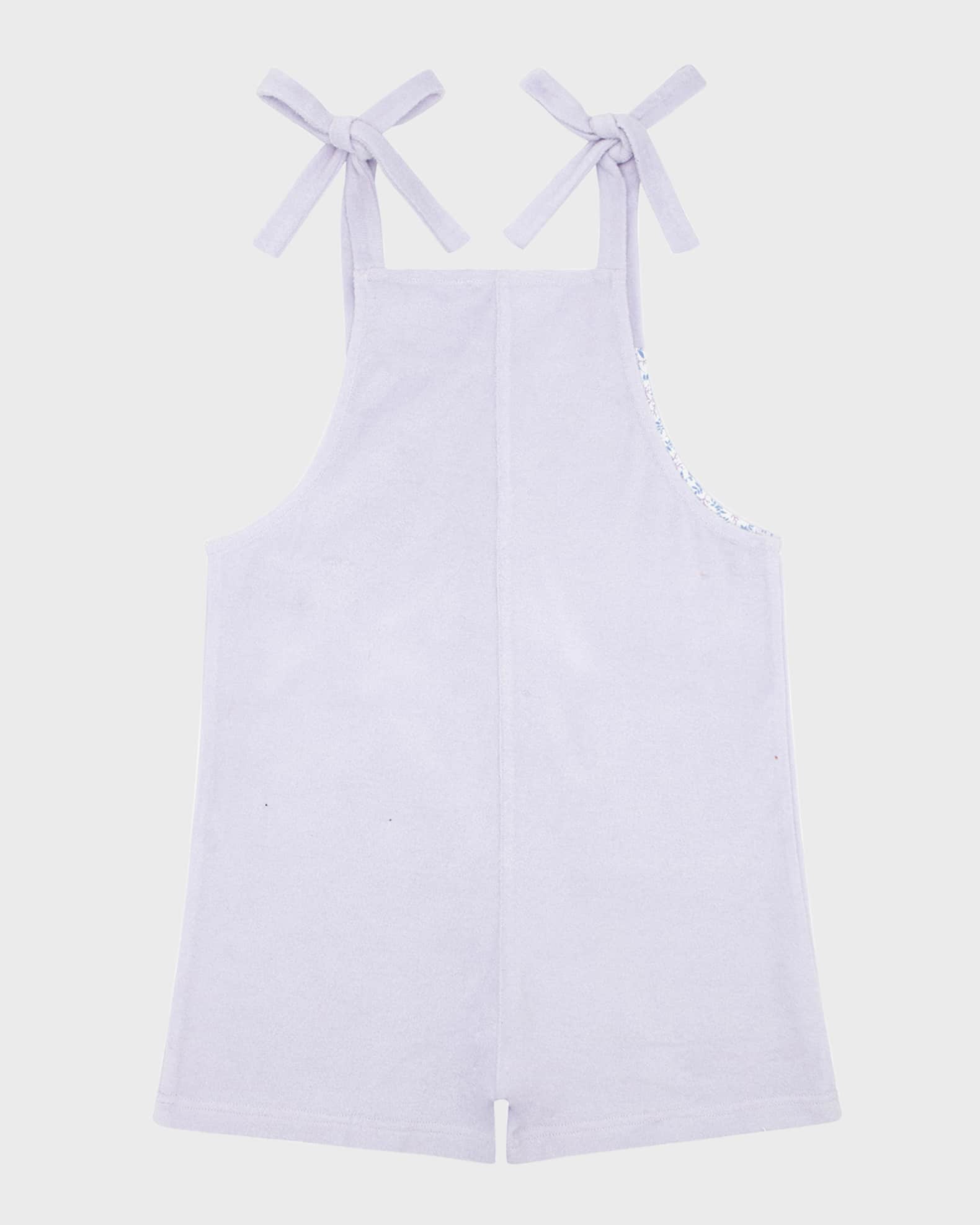 Combinaison Cover-Up Miken Fille Taille 8 - Pêche En Tissu Terry - Neuve Avec étiquettes