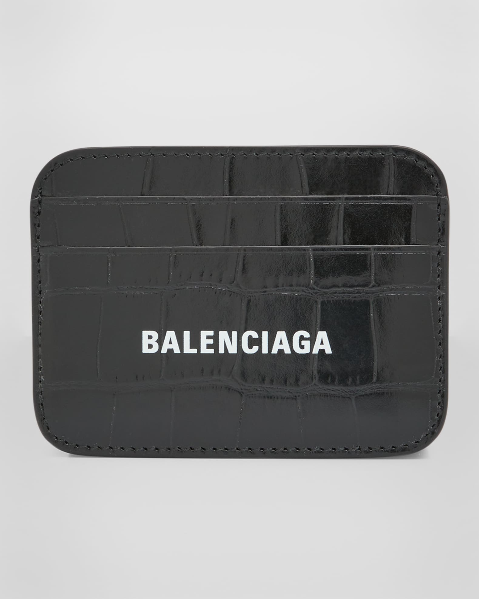 Cash Croc Embossed Card Holder