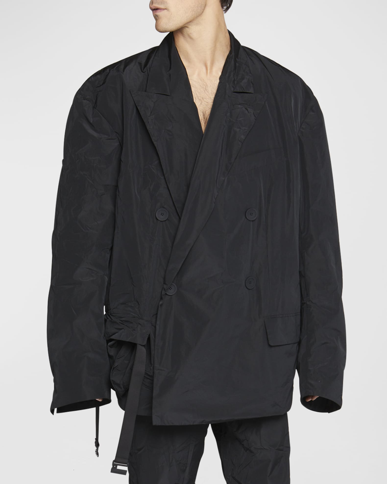 Men's Oversized Packable Taffeta Jacket 0