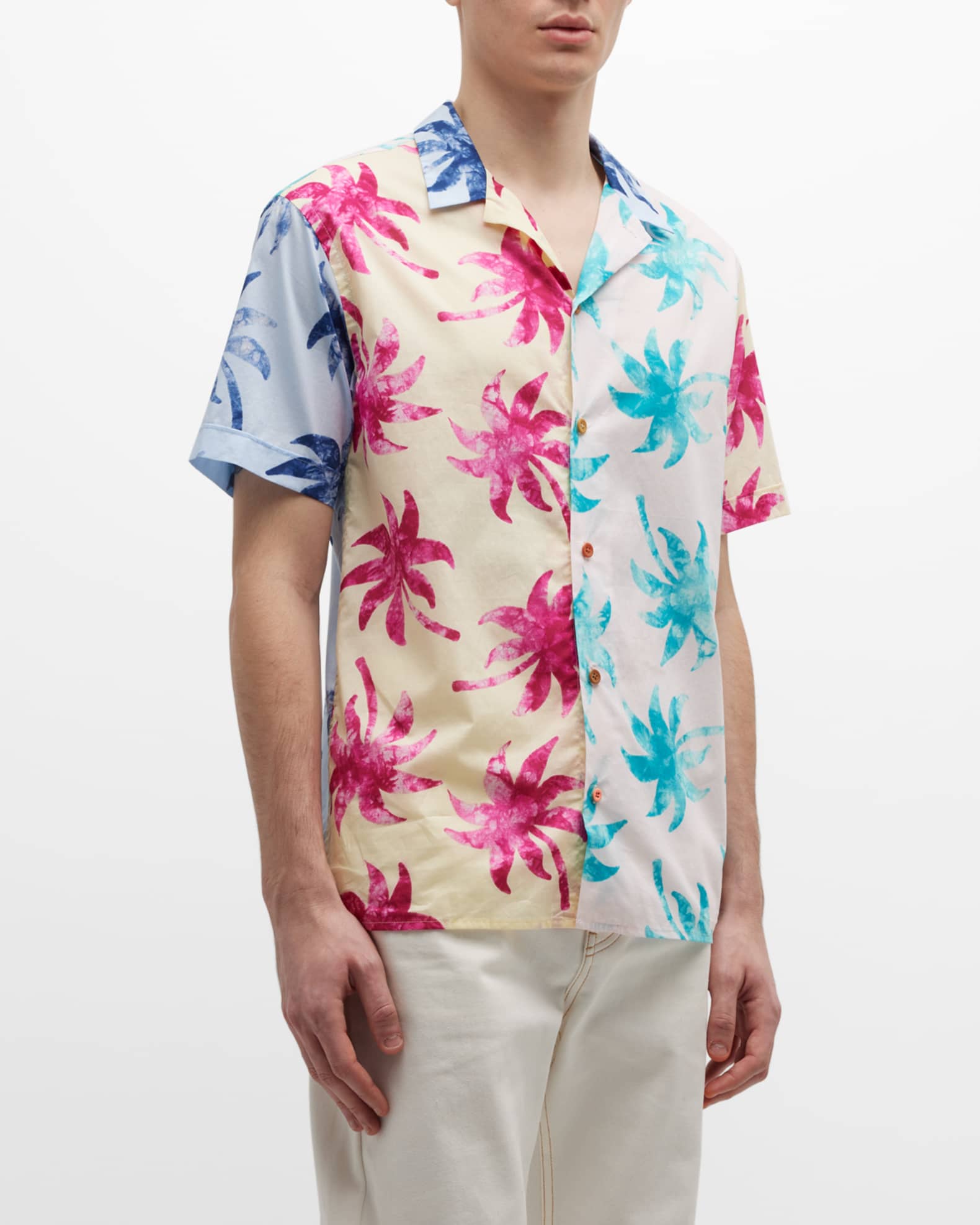 人気商品！】 WDS × Saturdays NYC｜CANTY VIVID LOTUS﻿ シャツ - www