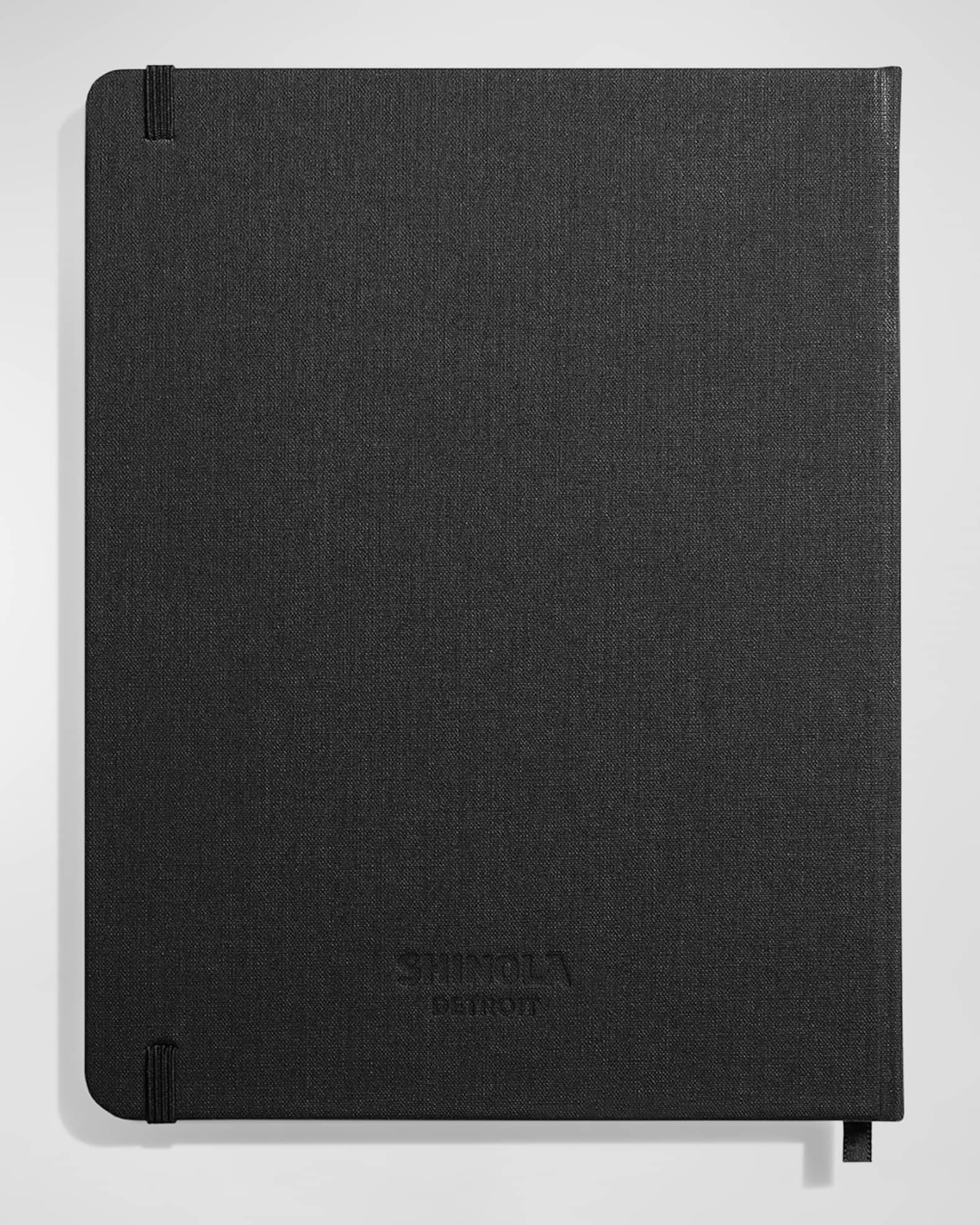 Shinola Mens Large Hard Linen Journal Neiman Marcus