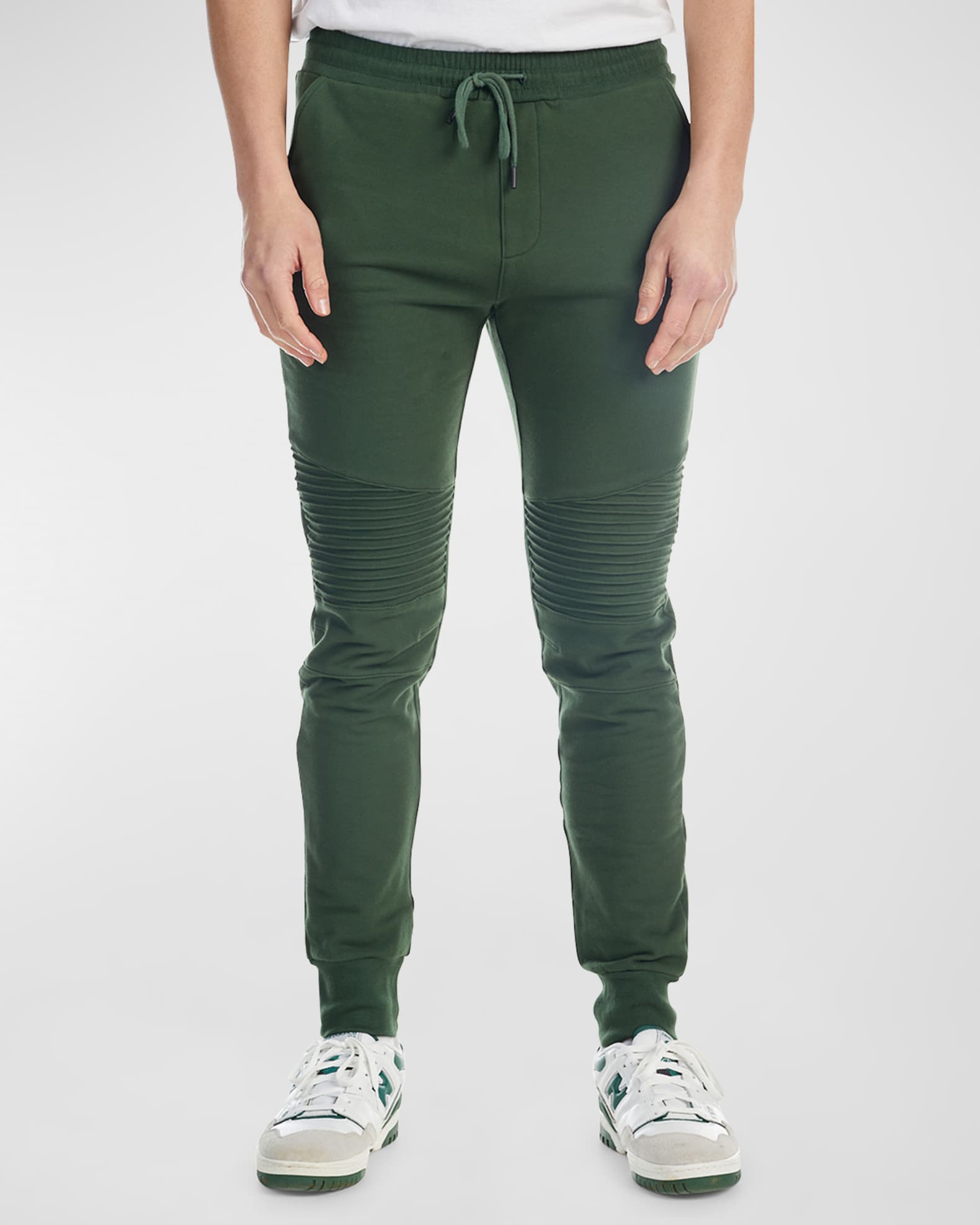 NANA JUDY Men's Bleecker Pintuck Track Pants | Neiman Marcus