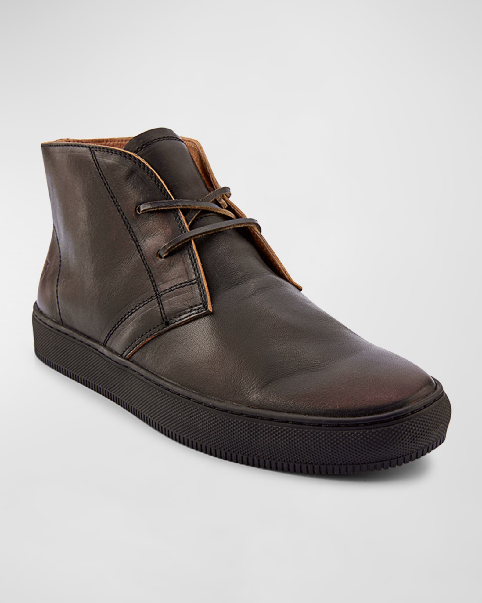Frye Men s Astor Sneaker Sole Leather Chukka Boots Neiman Marcus