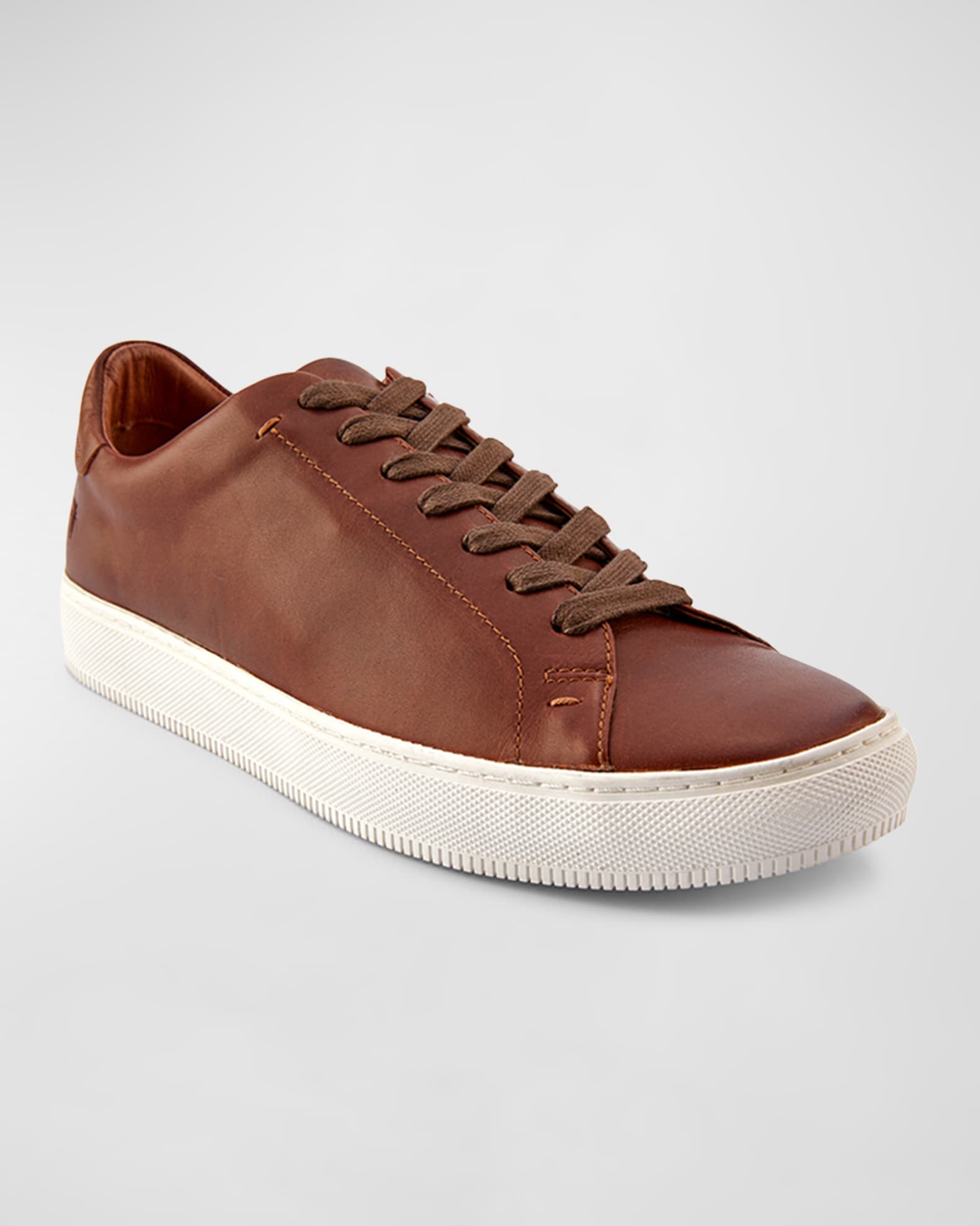 frye men's leather sneakers