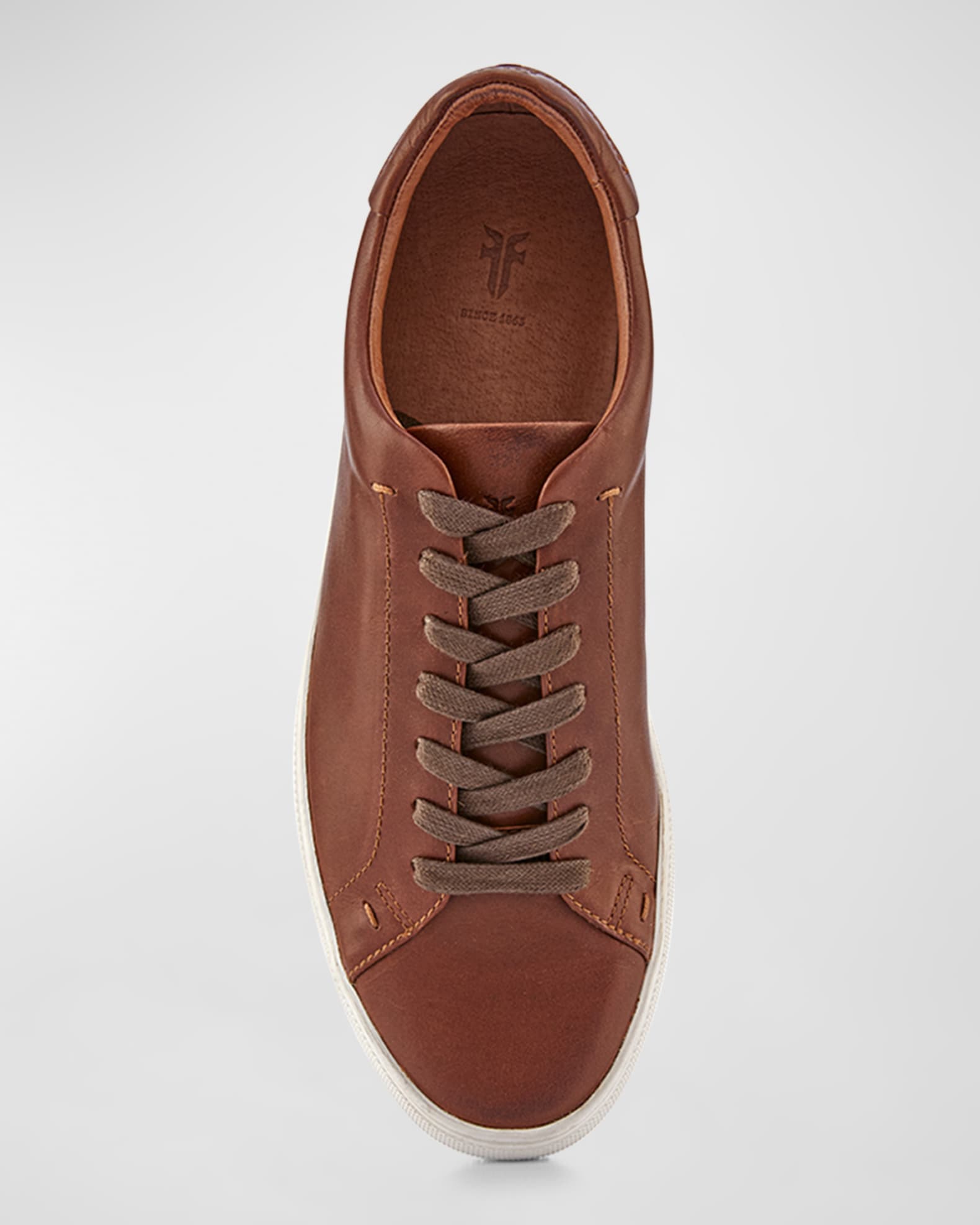frye men's leather sneakers
