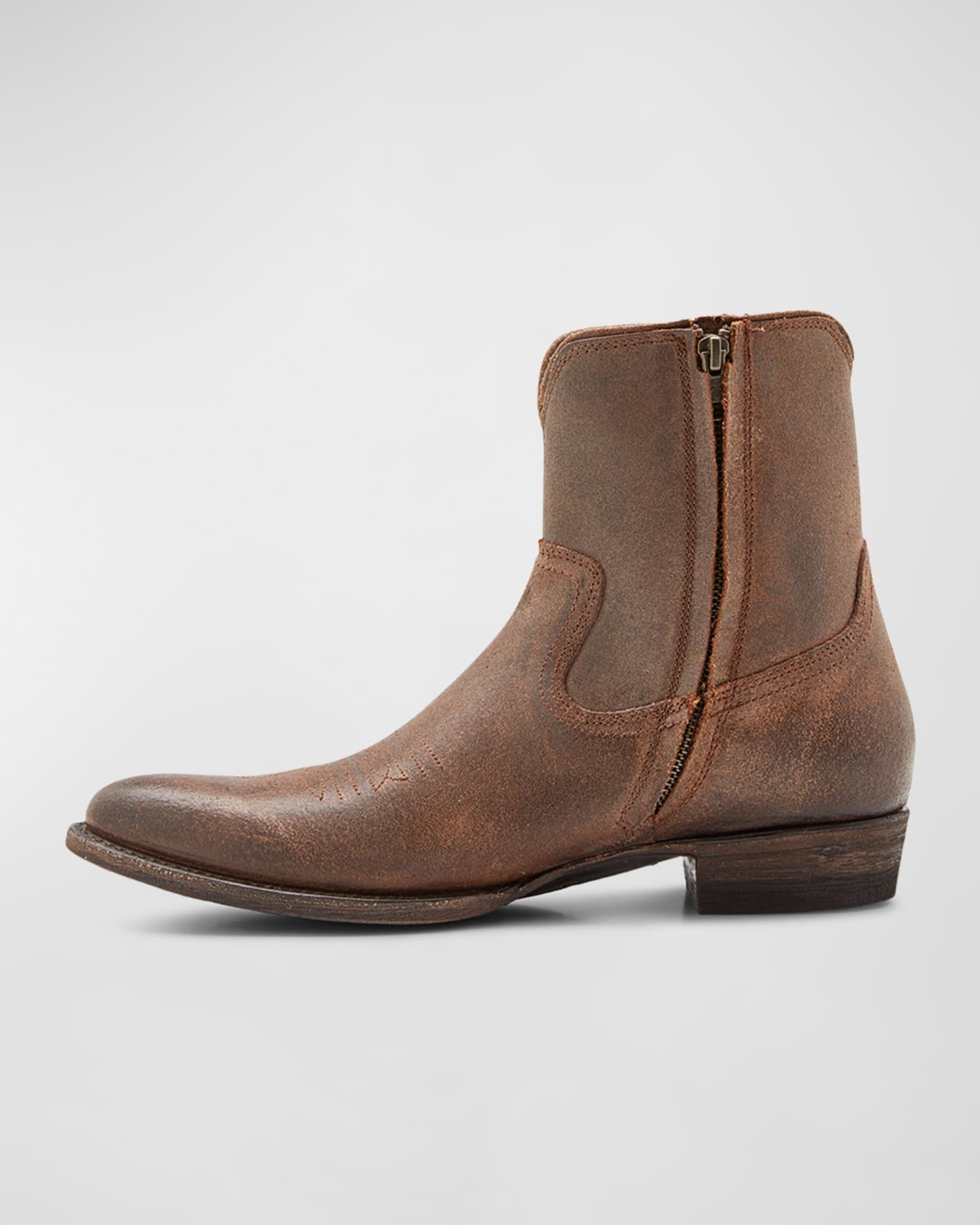 frye side zip boots