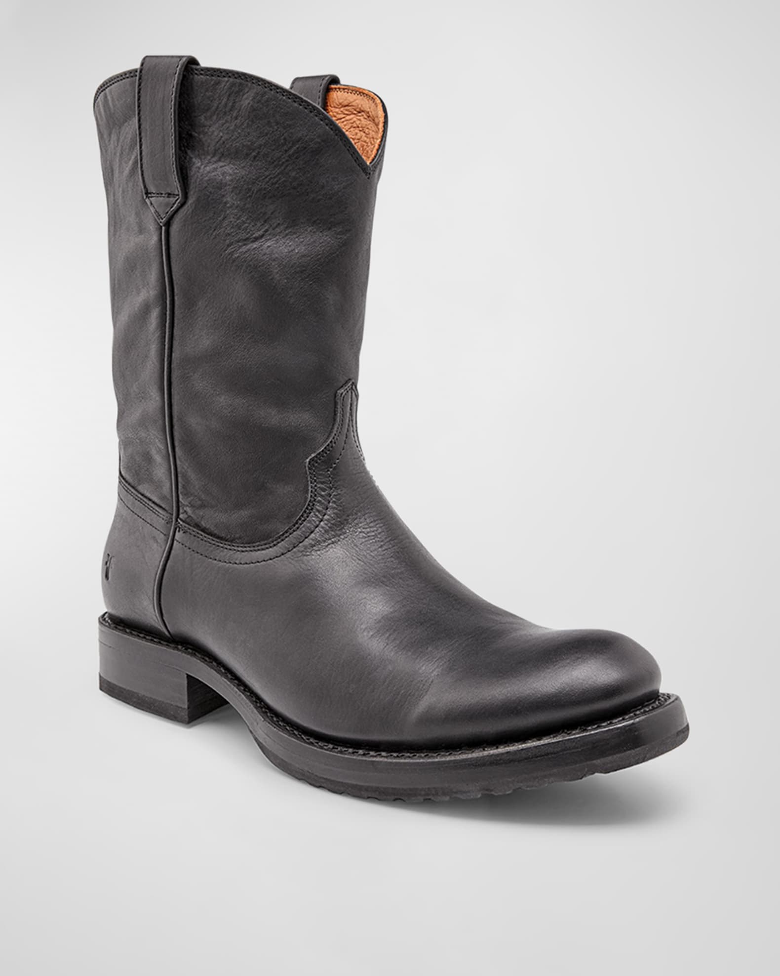 Men s Duke Leather Roper Boots