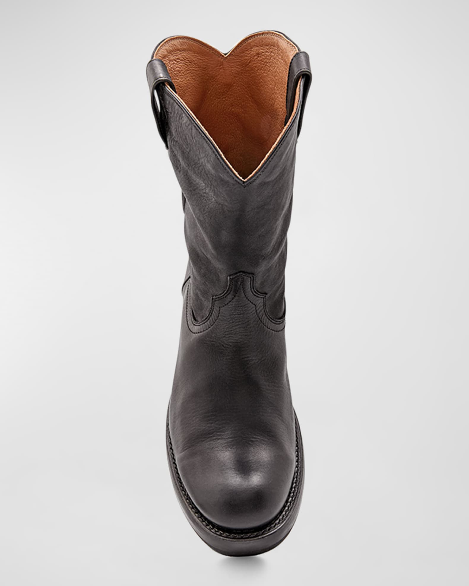 Men s Duke Leather Roper Boots