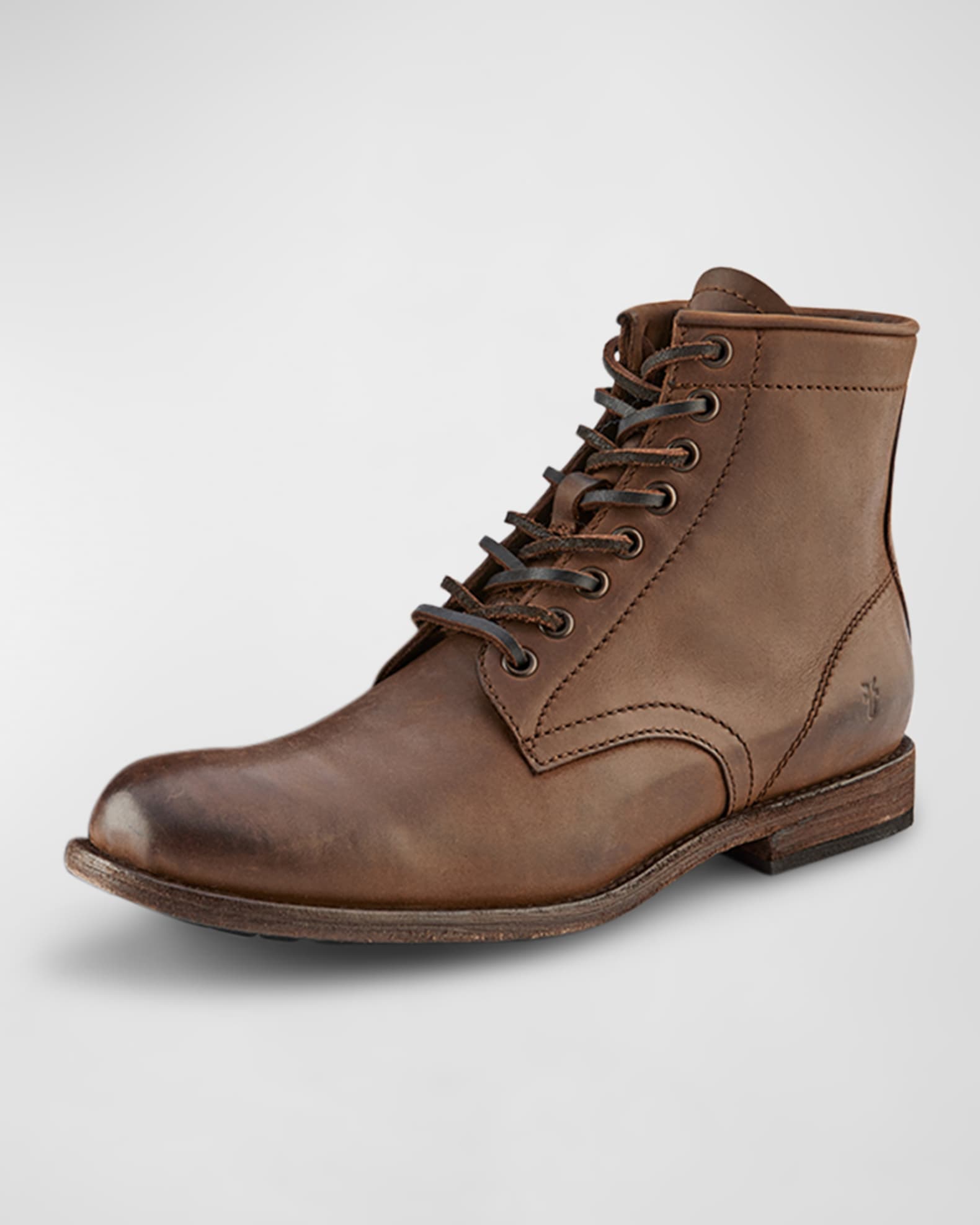 Frye Men's Tyler Leather Lace-Up Boots | Neiman Marcus