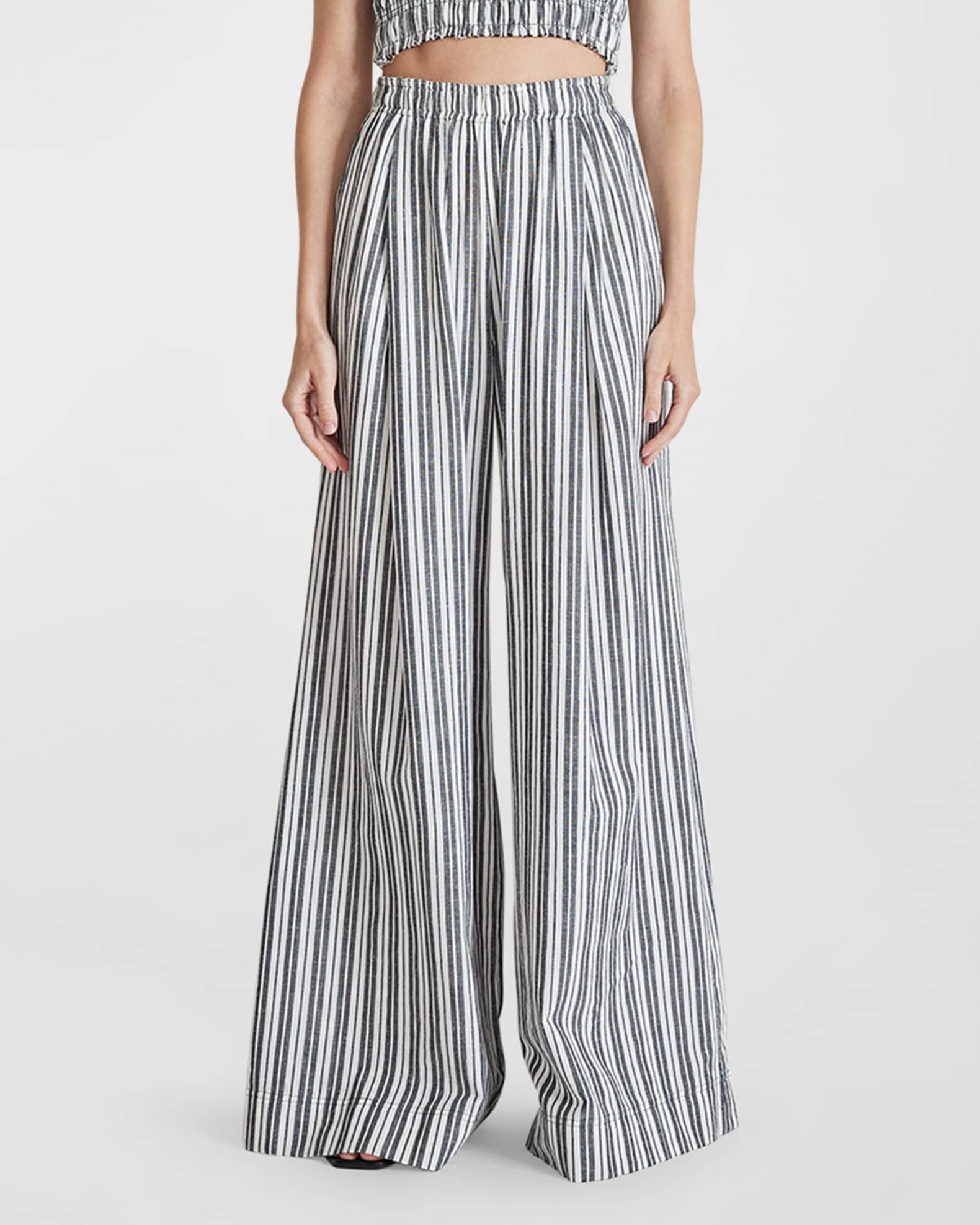 Marlyn Wide Leg Stripe Pant