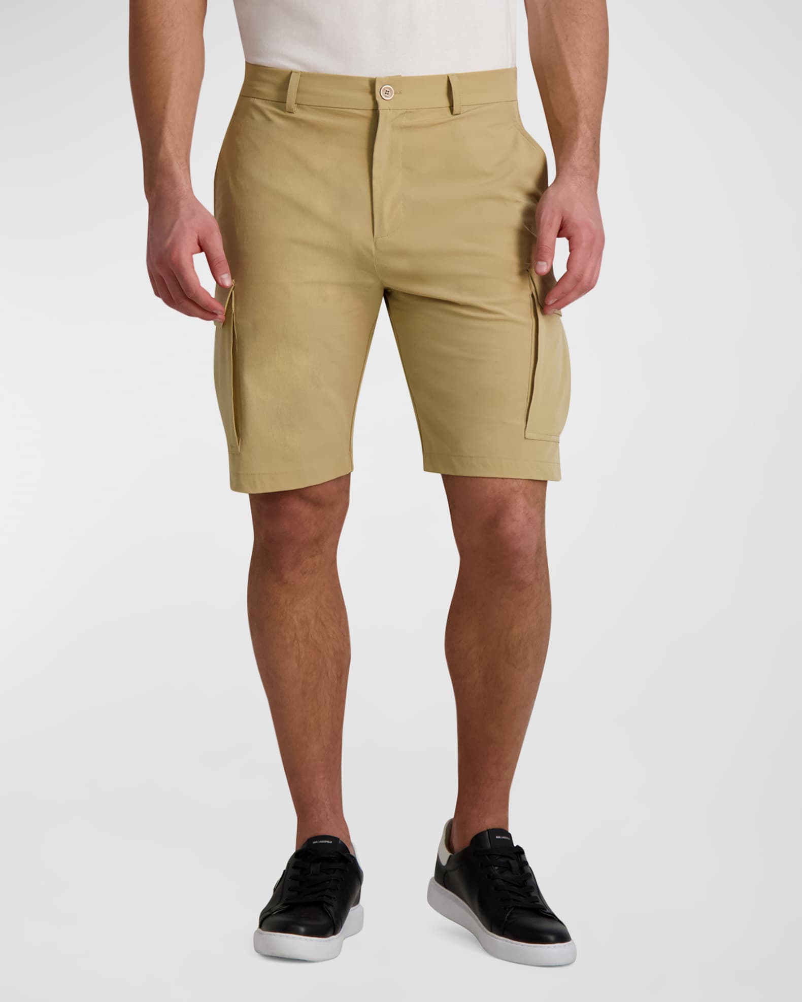 Men's athletic hot sale cargo shorts