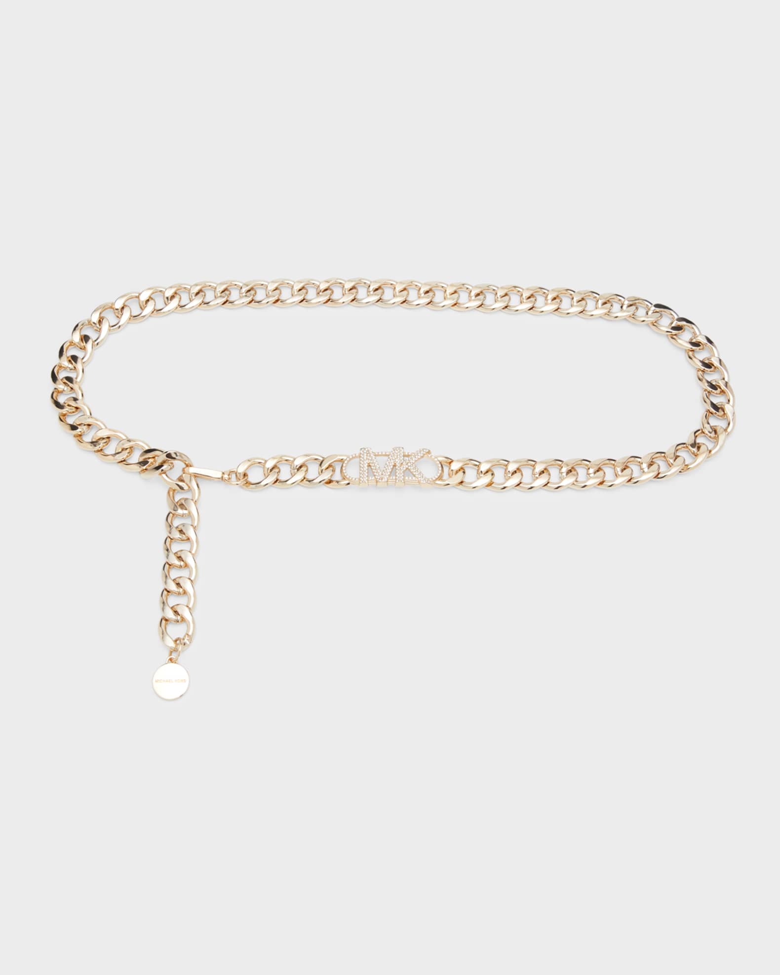 Michael Kors Empire Logo Chain Belt - L/XL