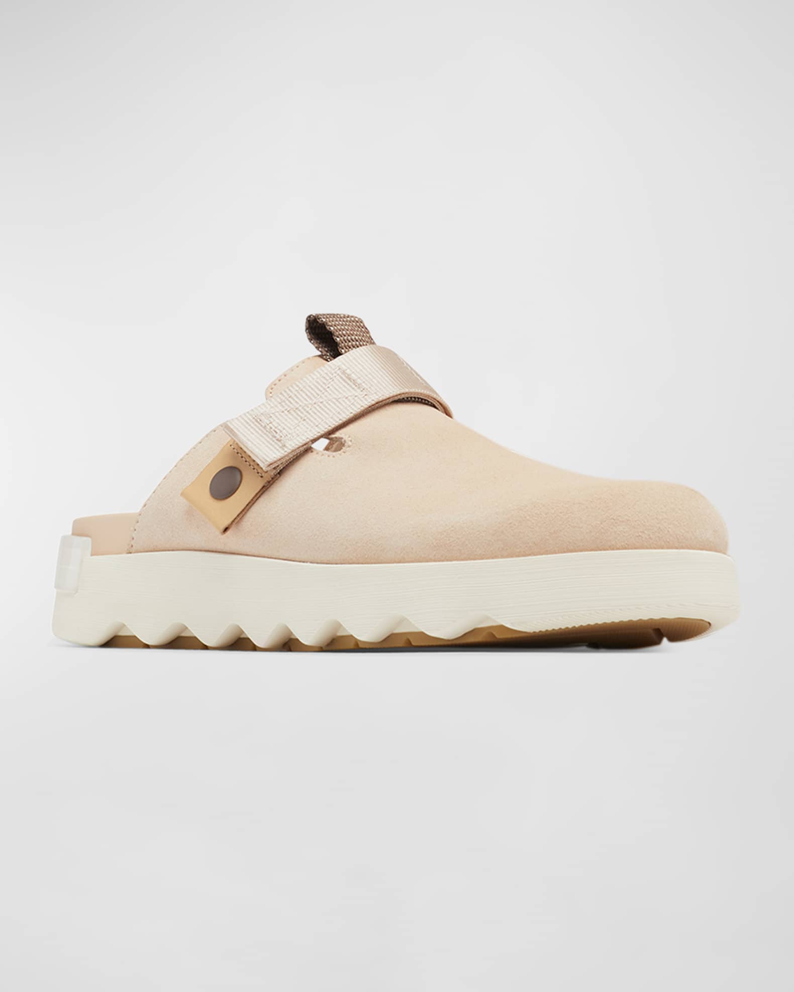 Viibe Suede Slingback Clogs 1