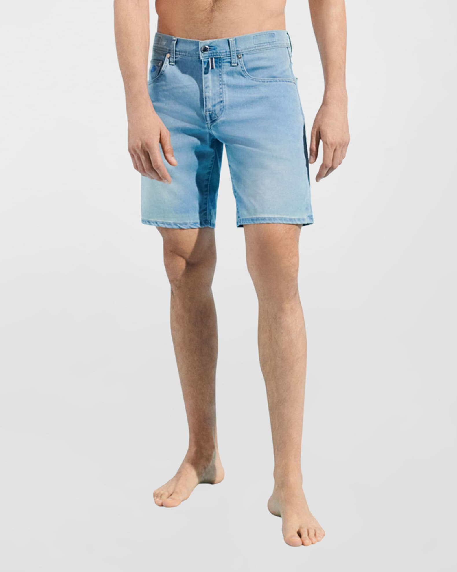 VILEBREQUIN Men 5-Pockets Denim Pants Ikat Flowers