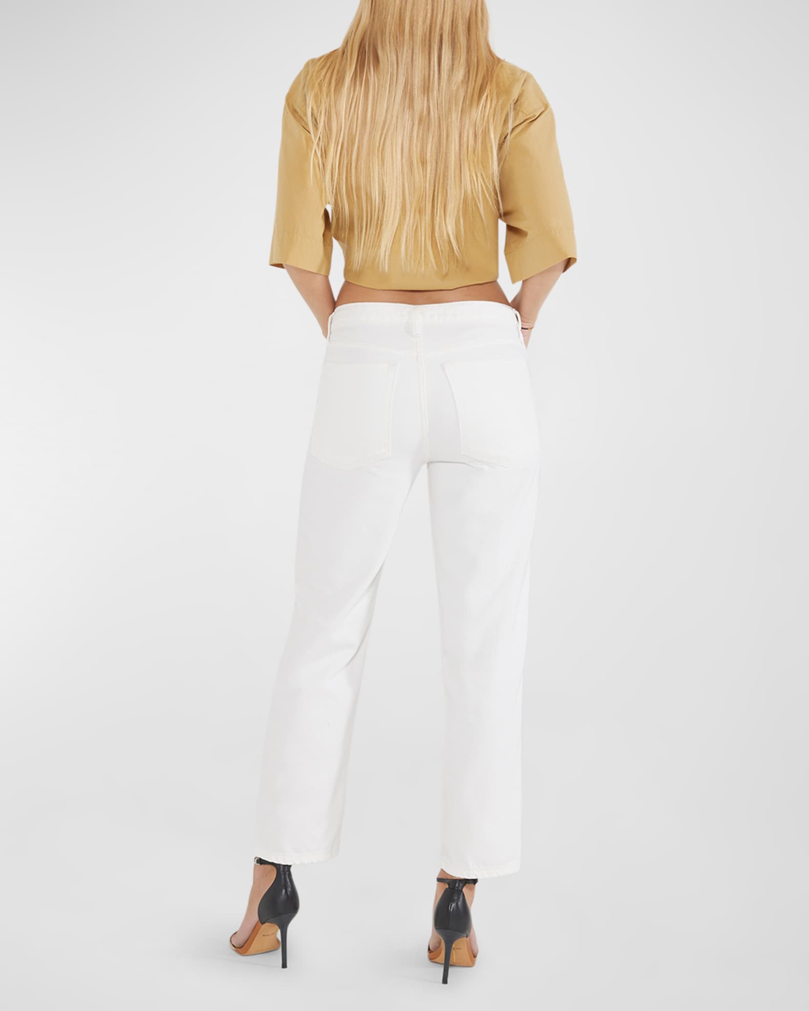 ETICA Rhea MidRise Cropped Jeans Neiman Marcus