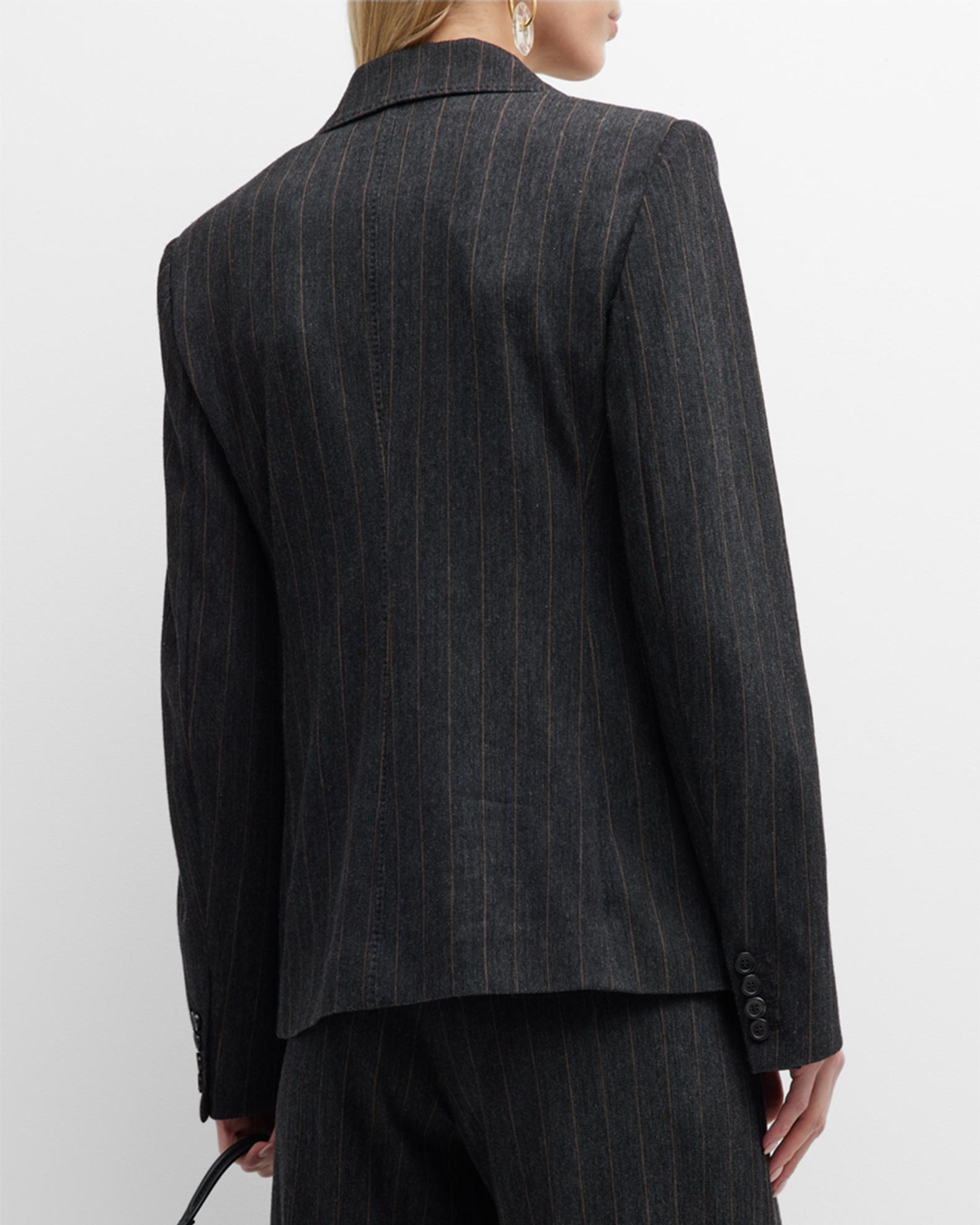 Double-Breasted Striped Suit | Neiman Marcus