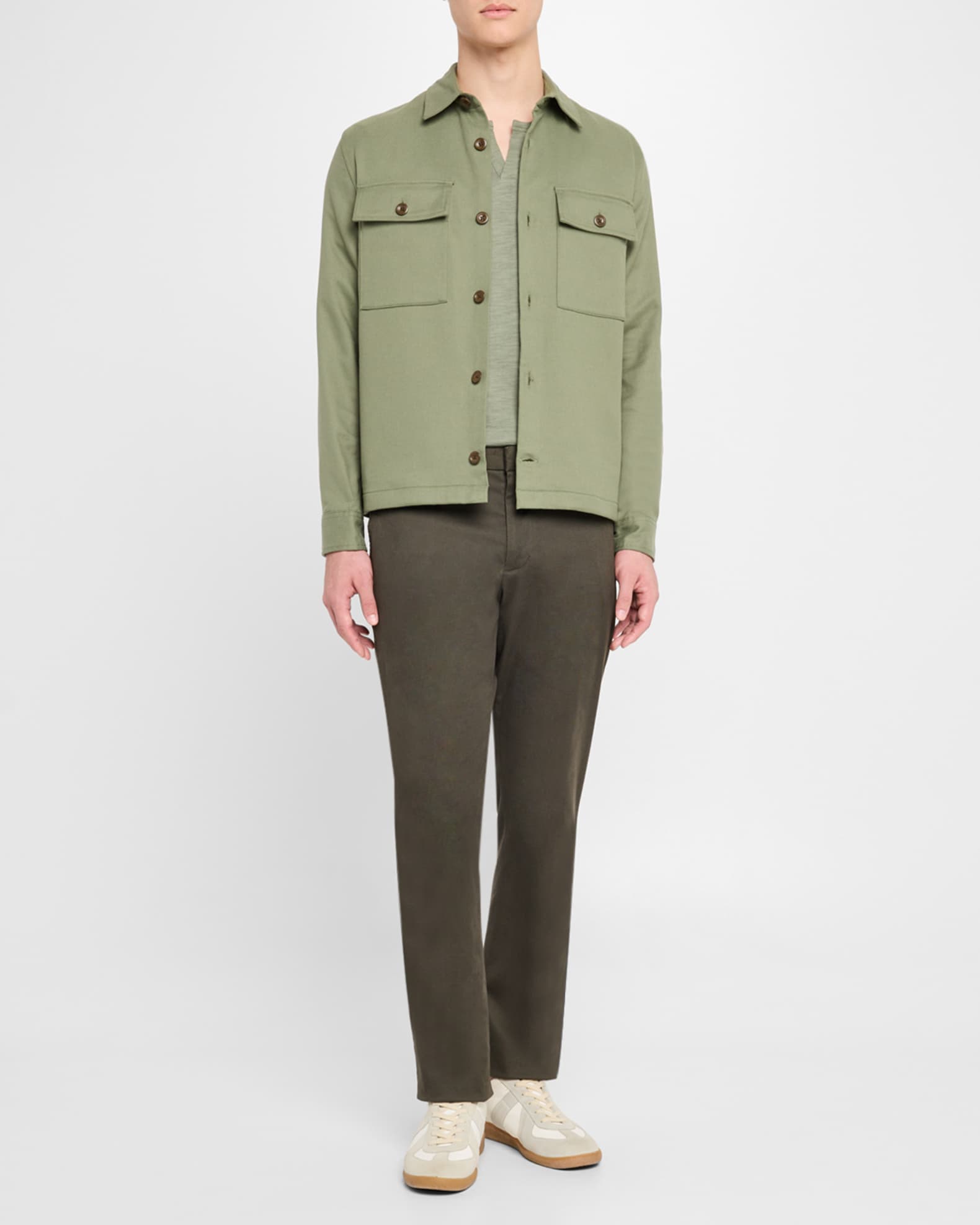 Men's Double-Face Workwear Shirt 1