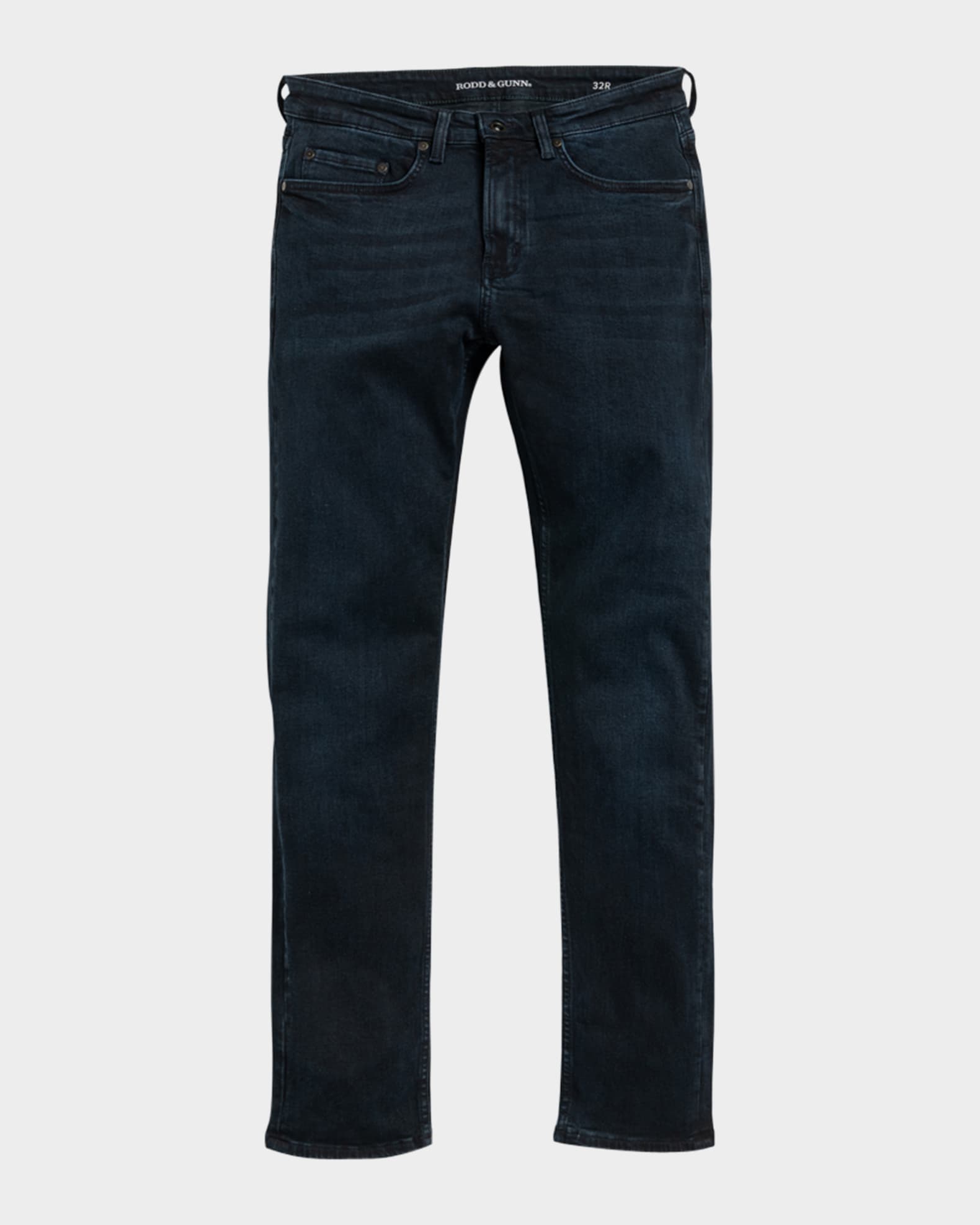 Men's Weston Slim Leg Stonewash Denim Jeans 0