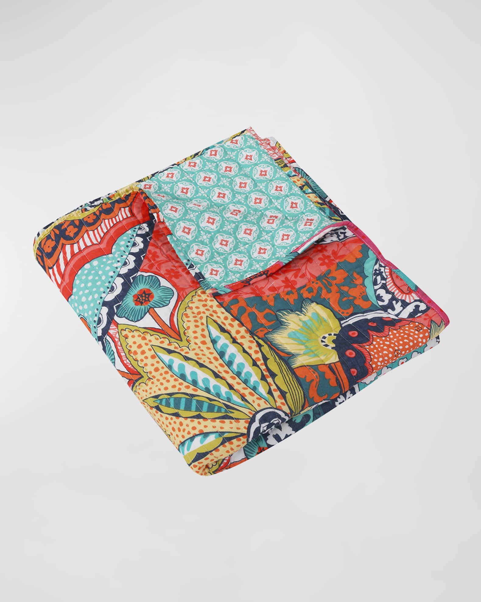 Levtex Jules Quilted Throw Blanket Neiman Marcus