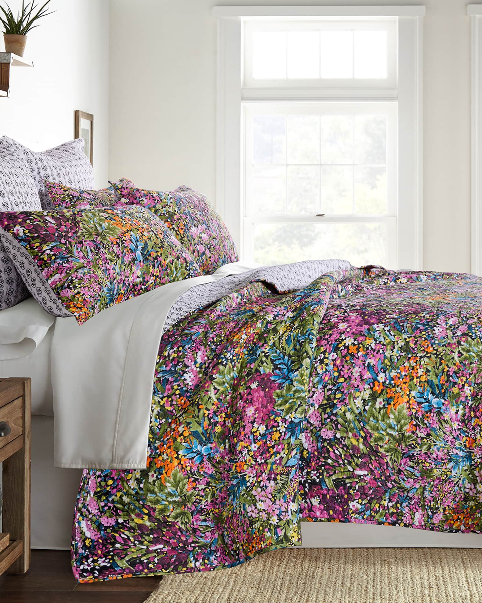 Levtex Basel King Quilt Set Neiman Marcus