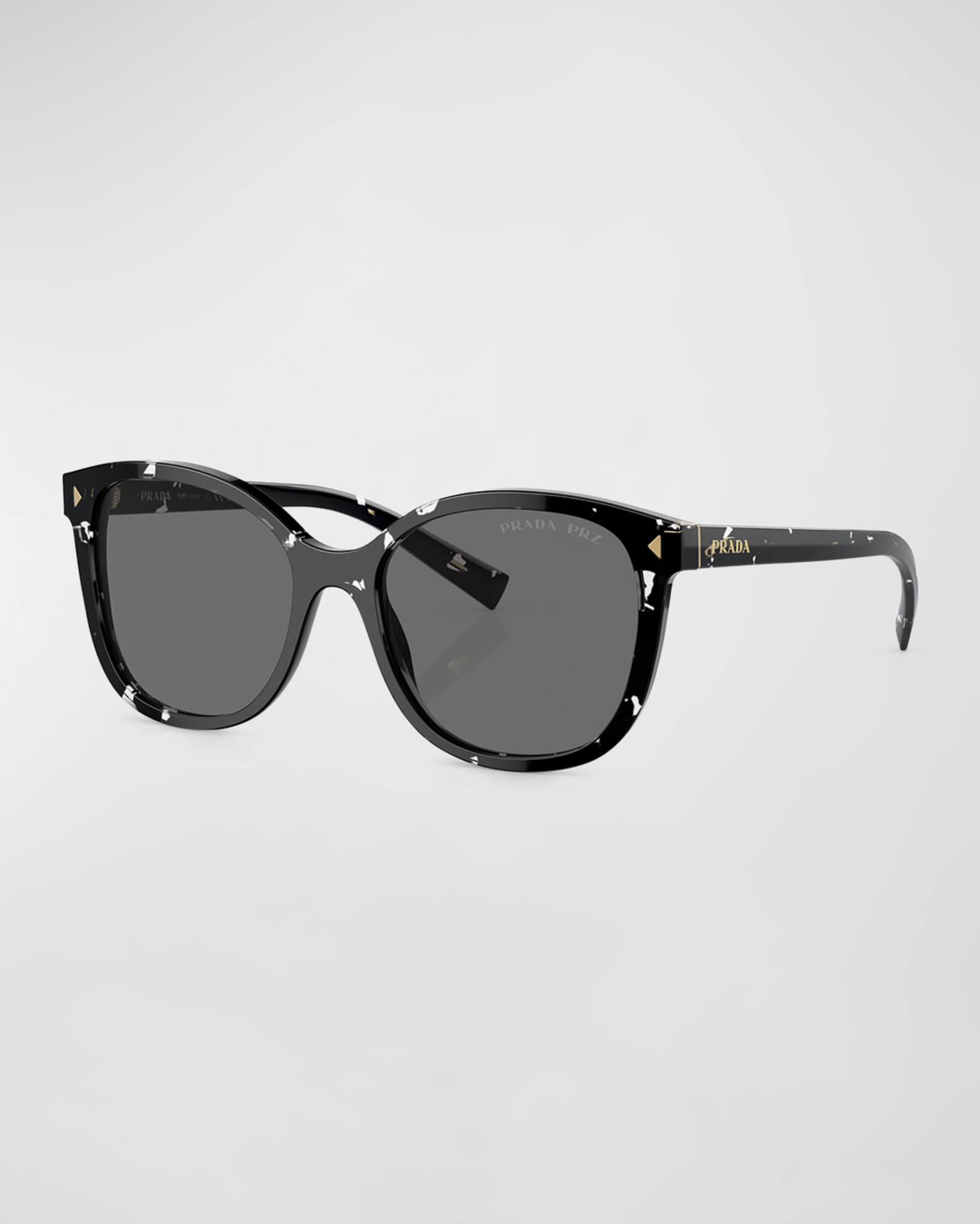 PR 22ZS Logo Square Acetate Sunglasses  0