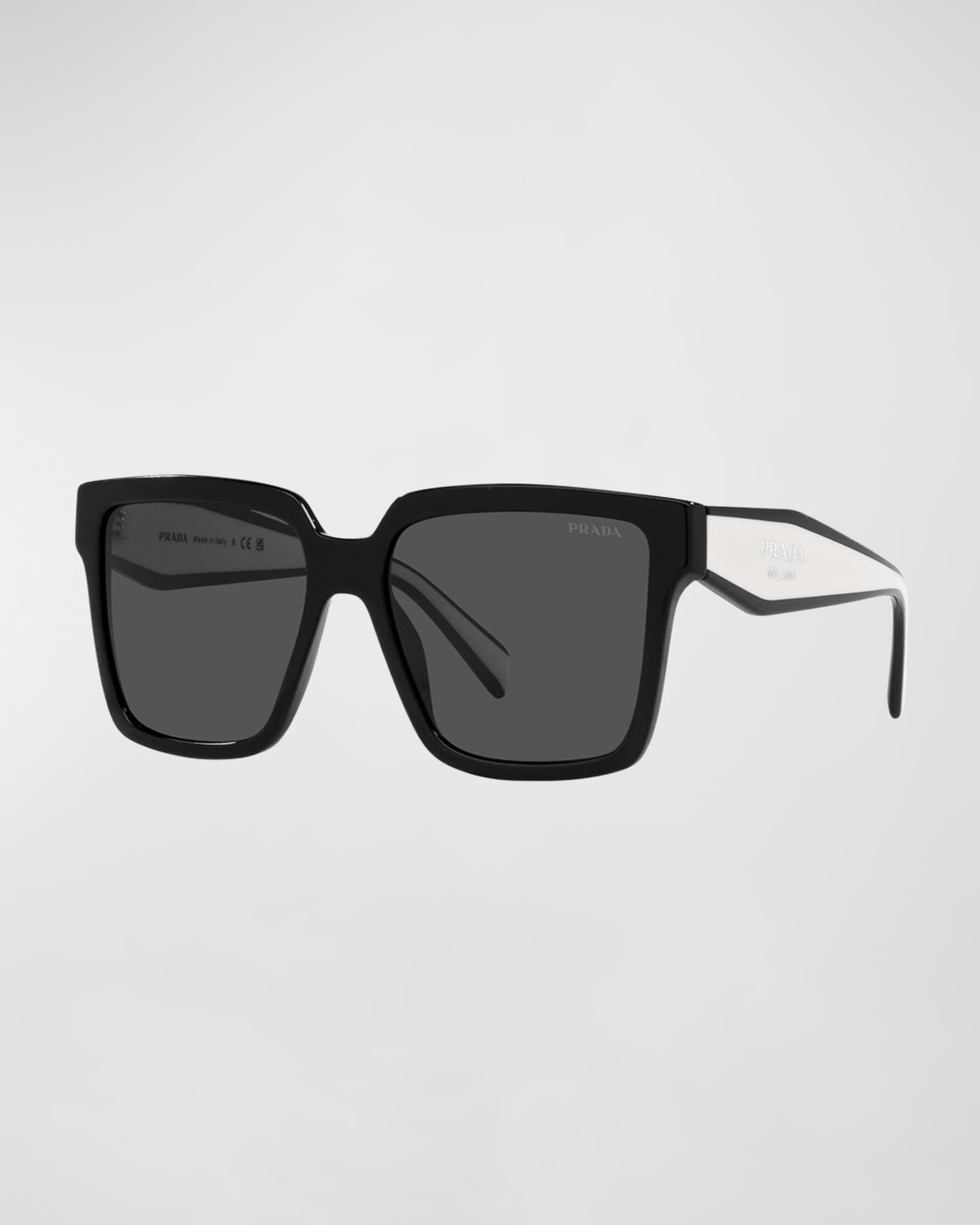 PRADA symbol Square Sunglasses