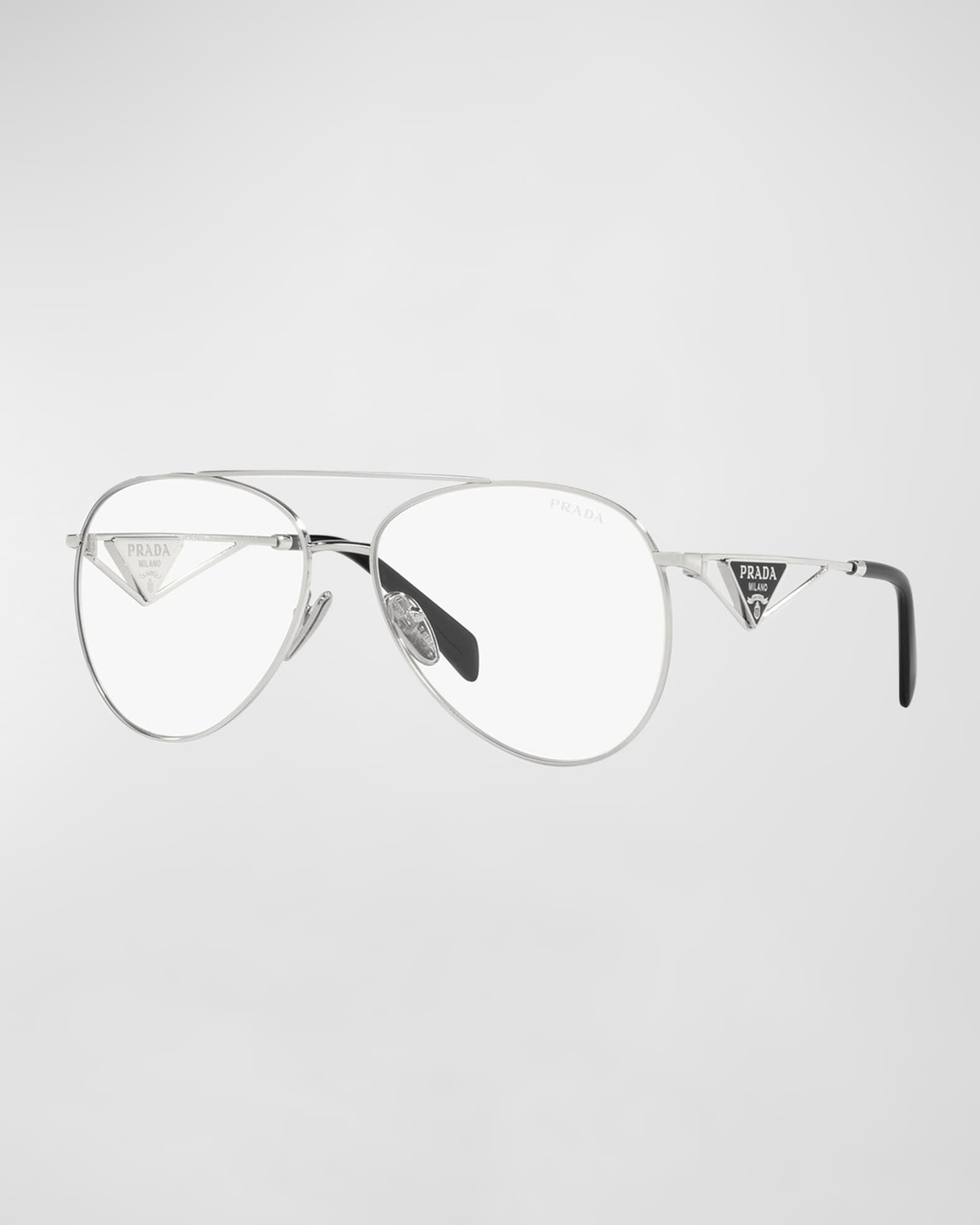 Blue Blocking Steel Plastic Aviator Sunglasses