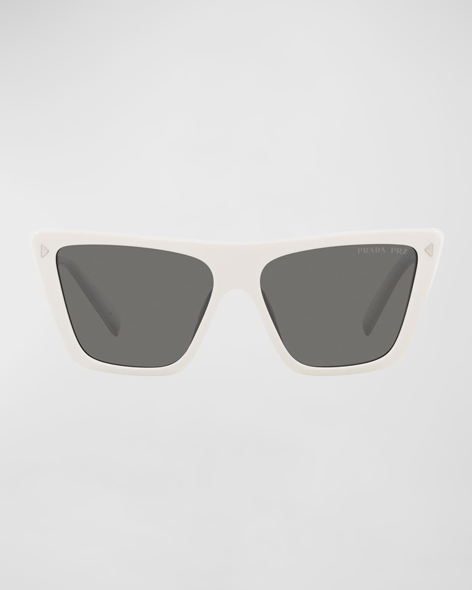 Prada Polarized Logo Acetate Butterfly Sunglasses Neiman Marcus