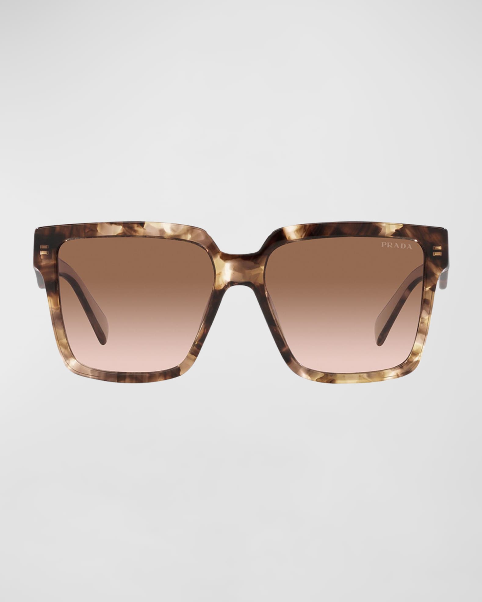 ビッグ割引 Prada Gradient Square Acetate & Plastic Sunglasses | Neiman 小物