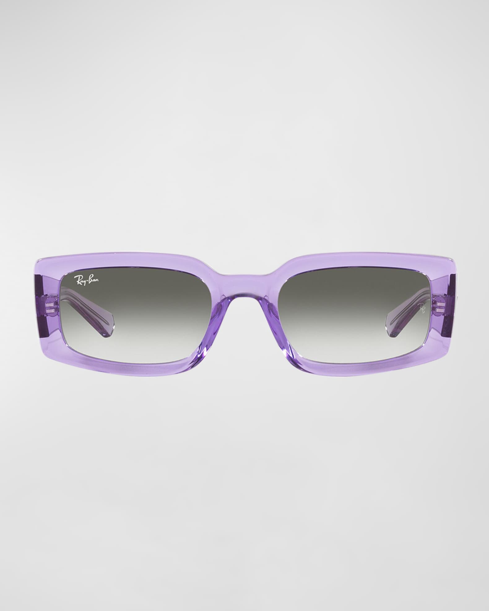 Ray-Ban Kiliane Gradient Plastic Rectangle Sunglasses | Neiman Marcus