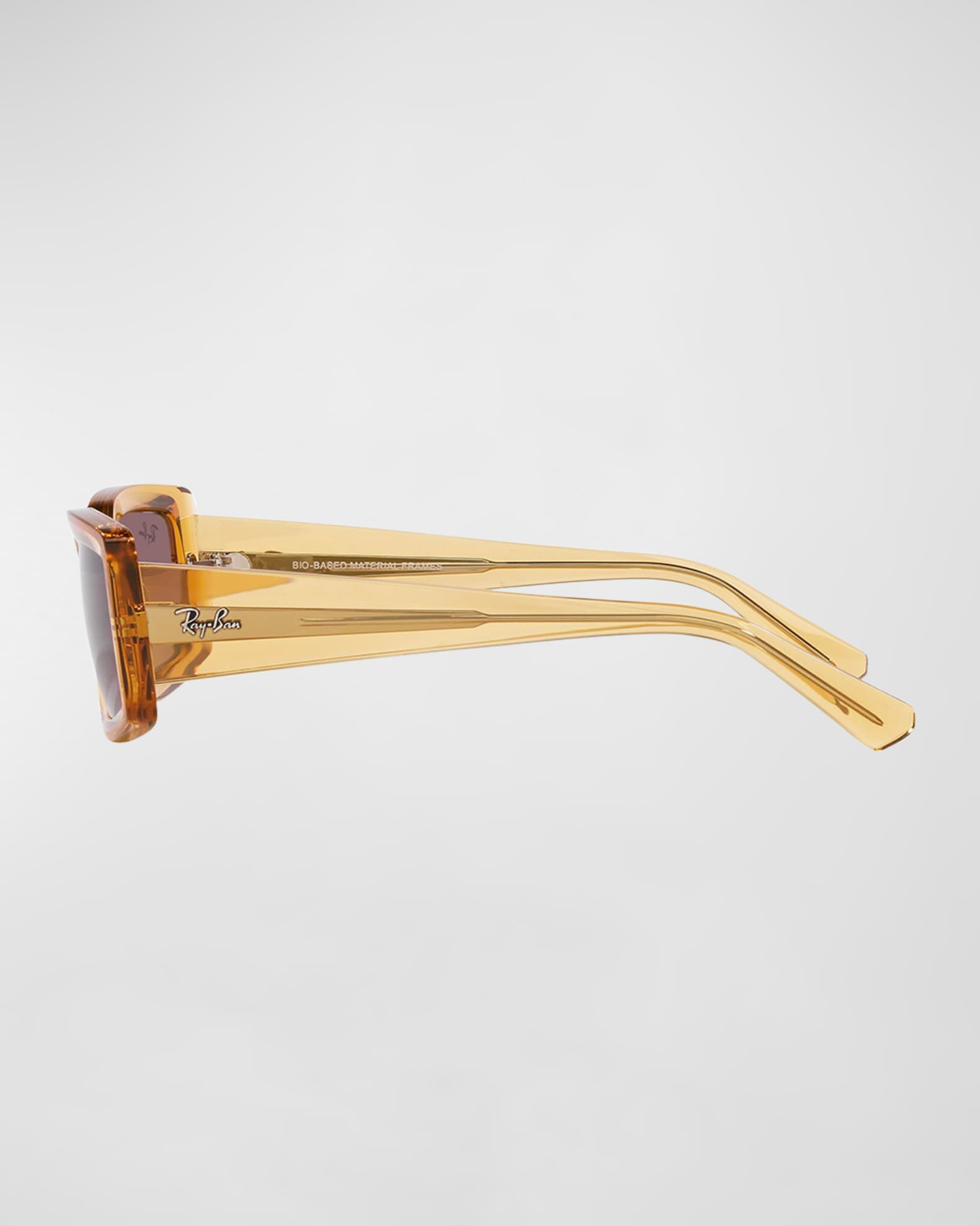 Kiliane Gradient Plastic Rectangle Sunglasses  1