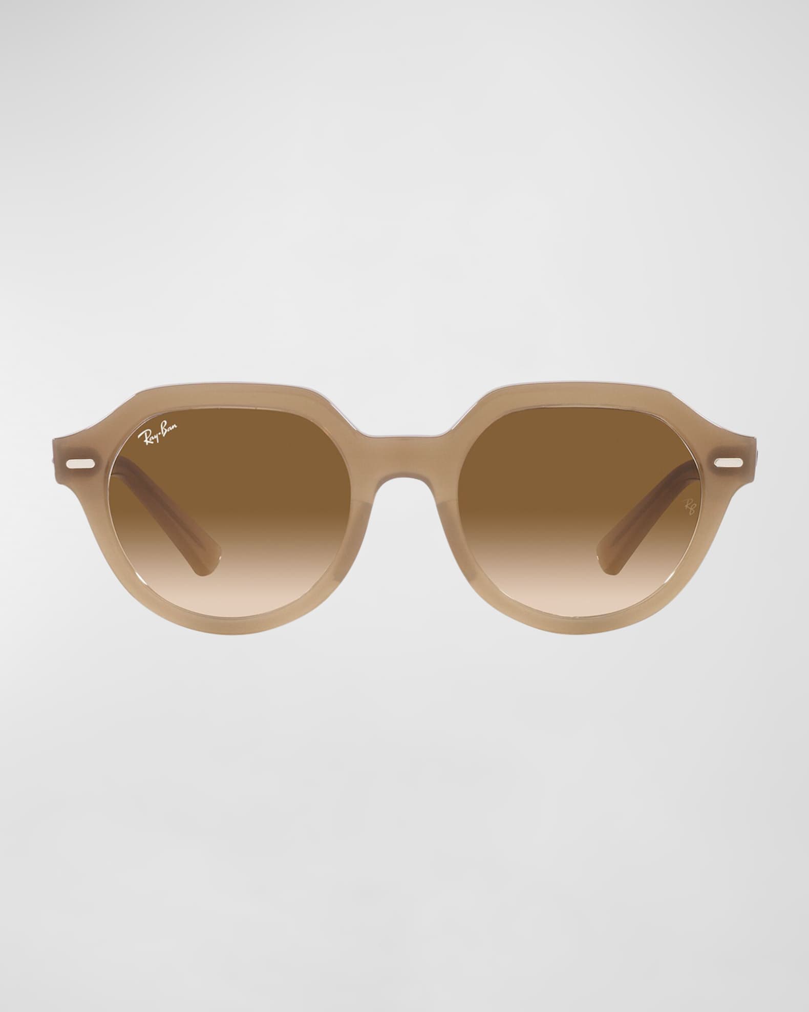 Ray-Ban Gradient Gina Square Plastic & Crystal Sunglasses | Neiman Marcus