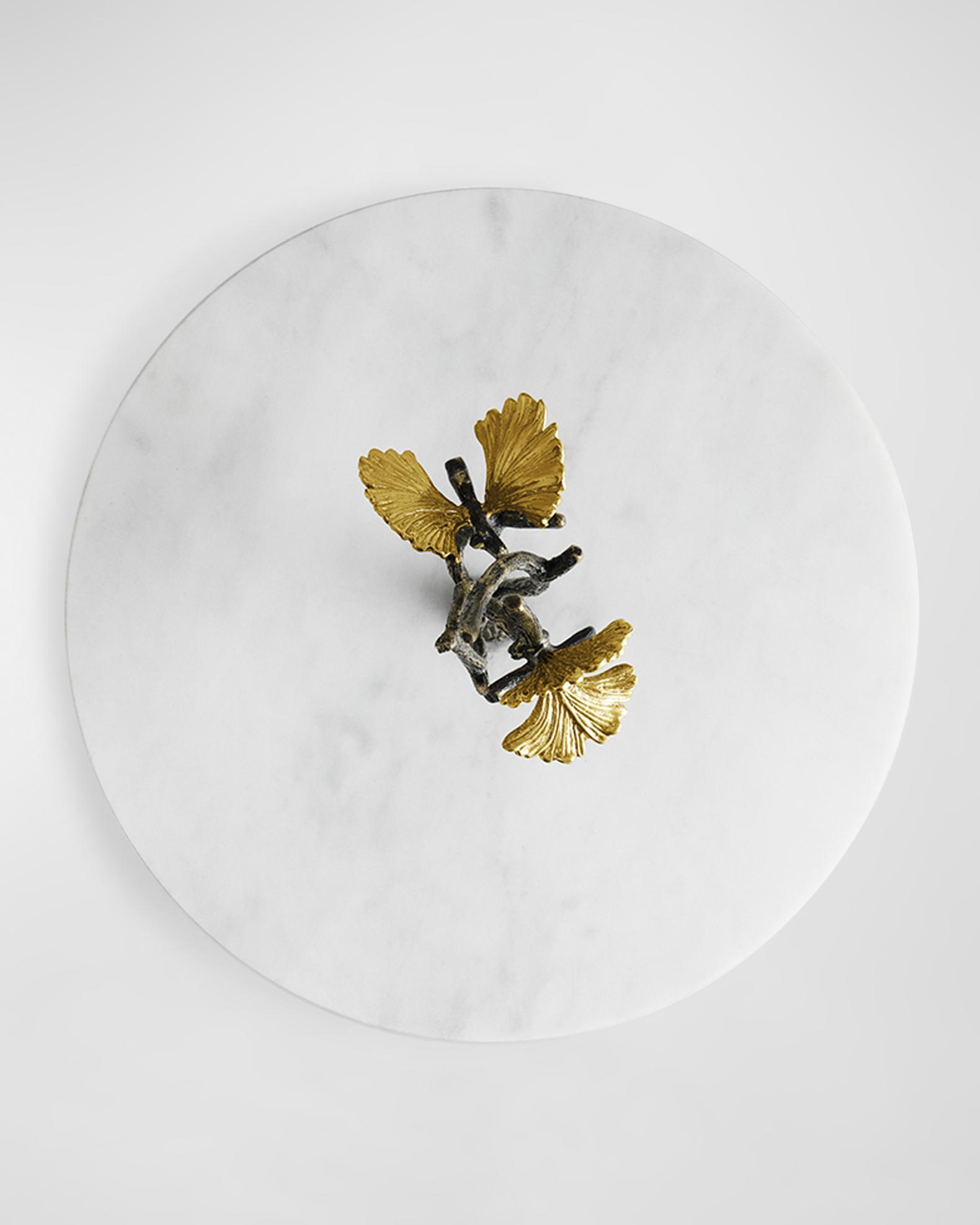 Michael Aram Butterfly Ginkgo Etagere Under counter | Neiman Marcus
