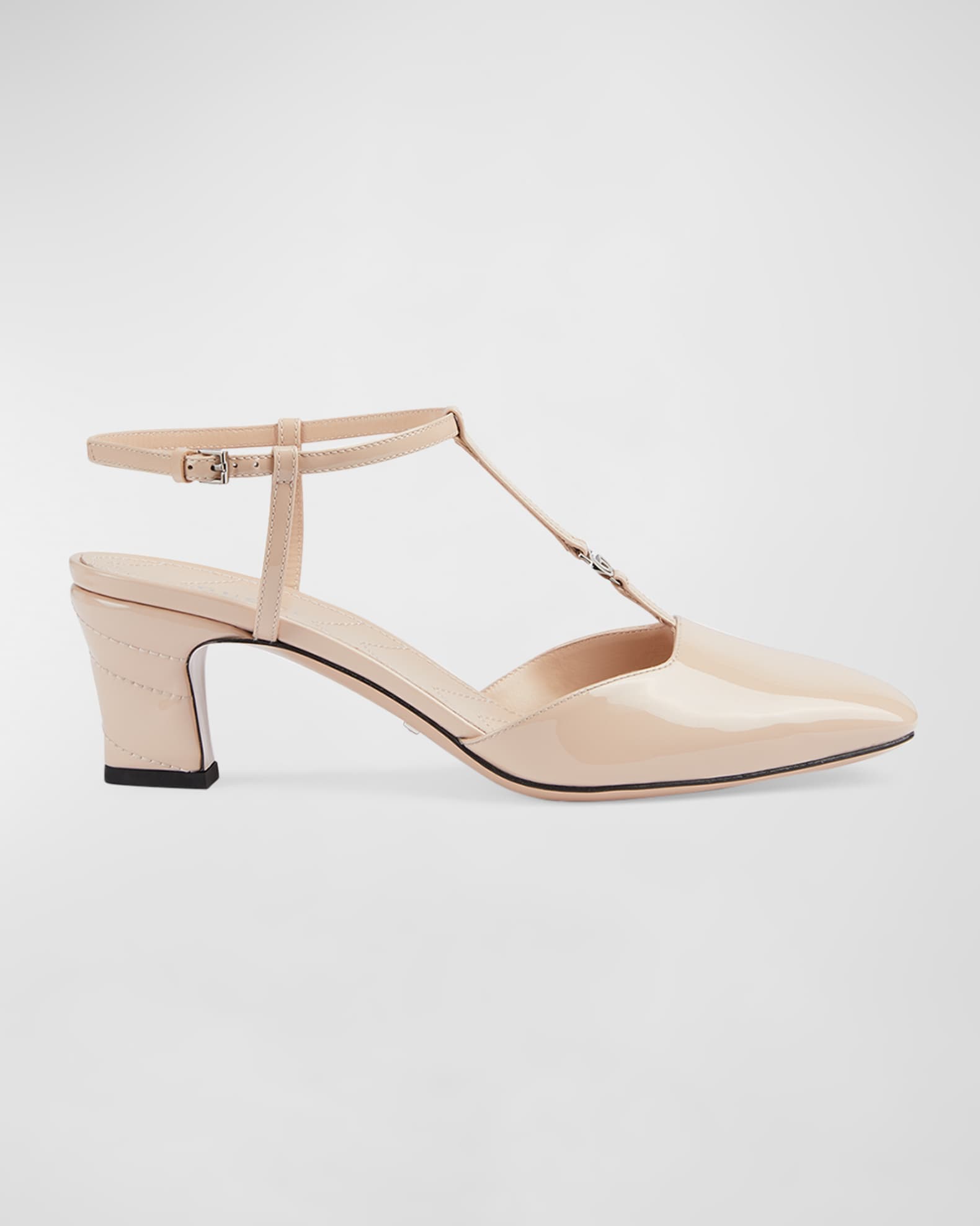 Gucci marmont patent leather pumps sale